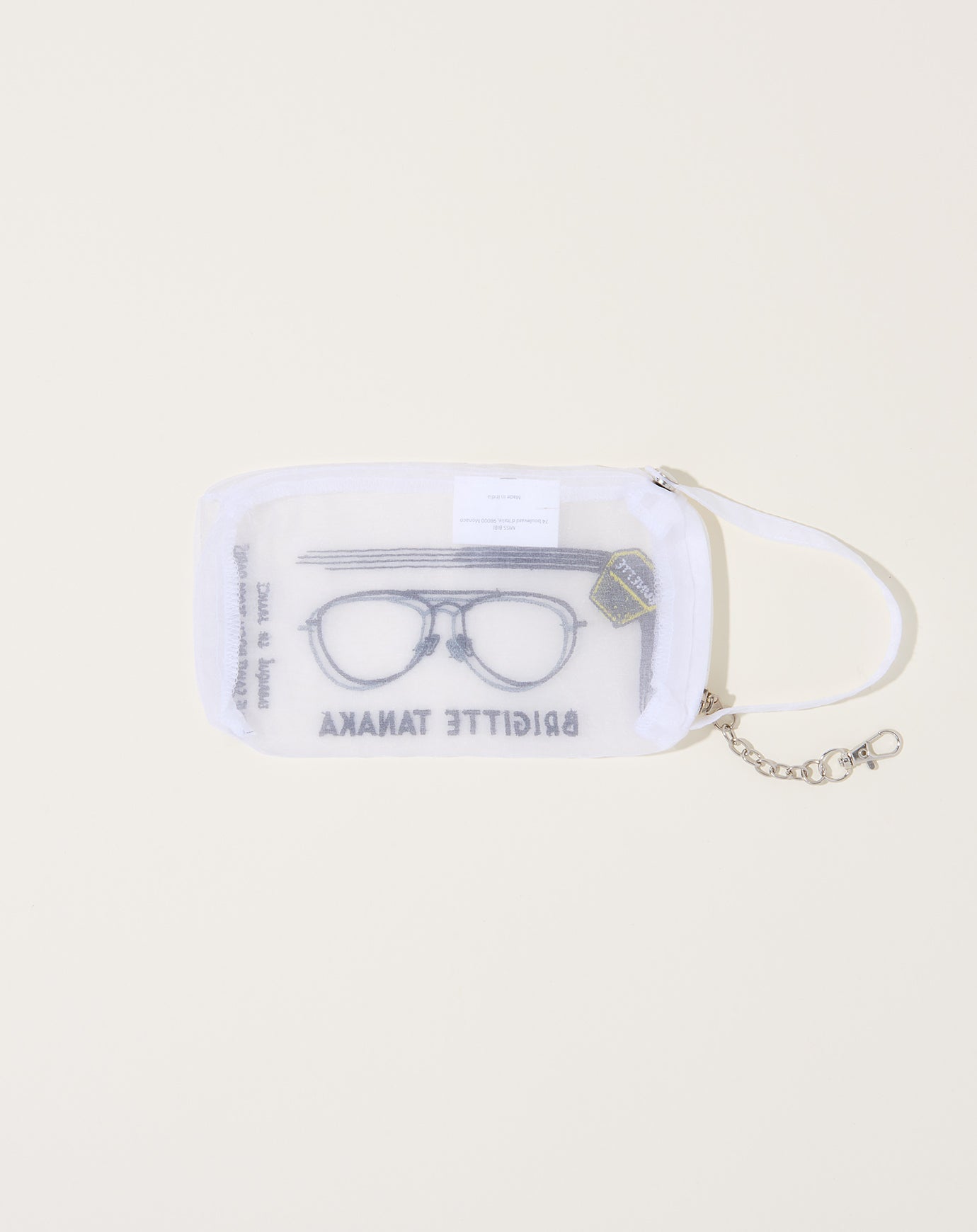 Brigitte Tanaka Organza Porte Lunette Pouch