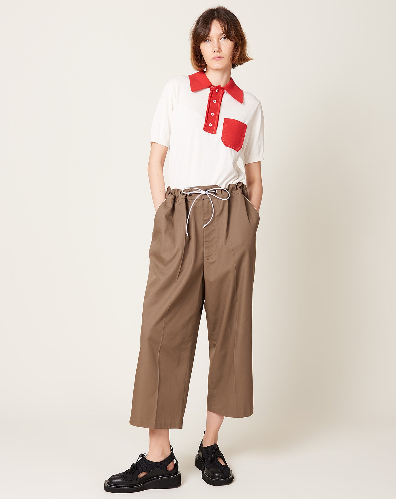 Camiel Fortgens Big Pants in Brown