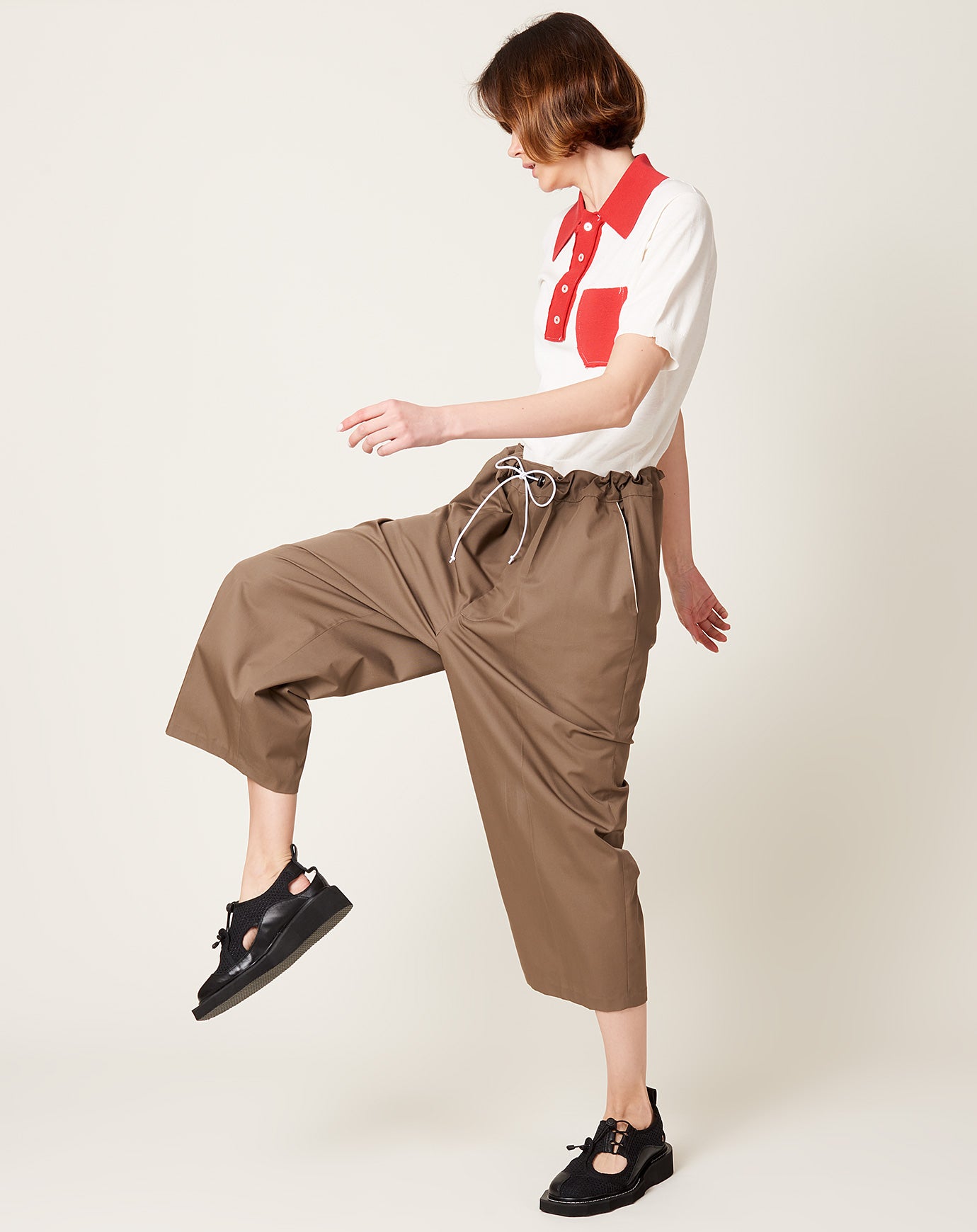 Camiel Fortgens Big Pants in Brown