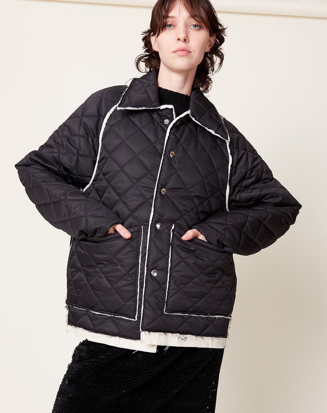 Camiel Fortgens Coach Jacket in Black