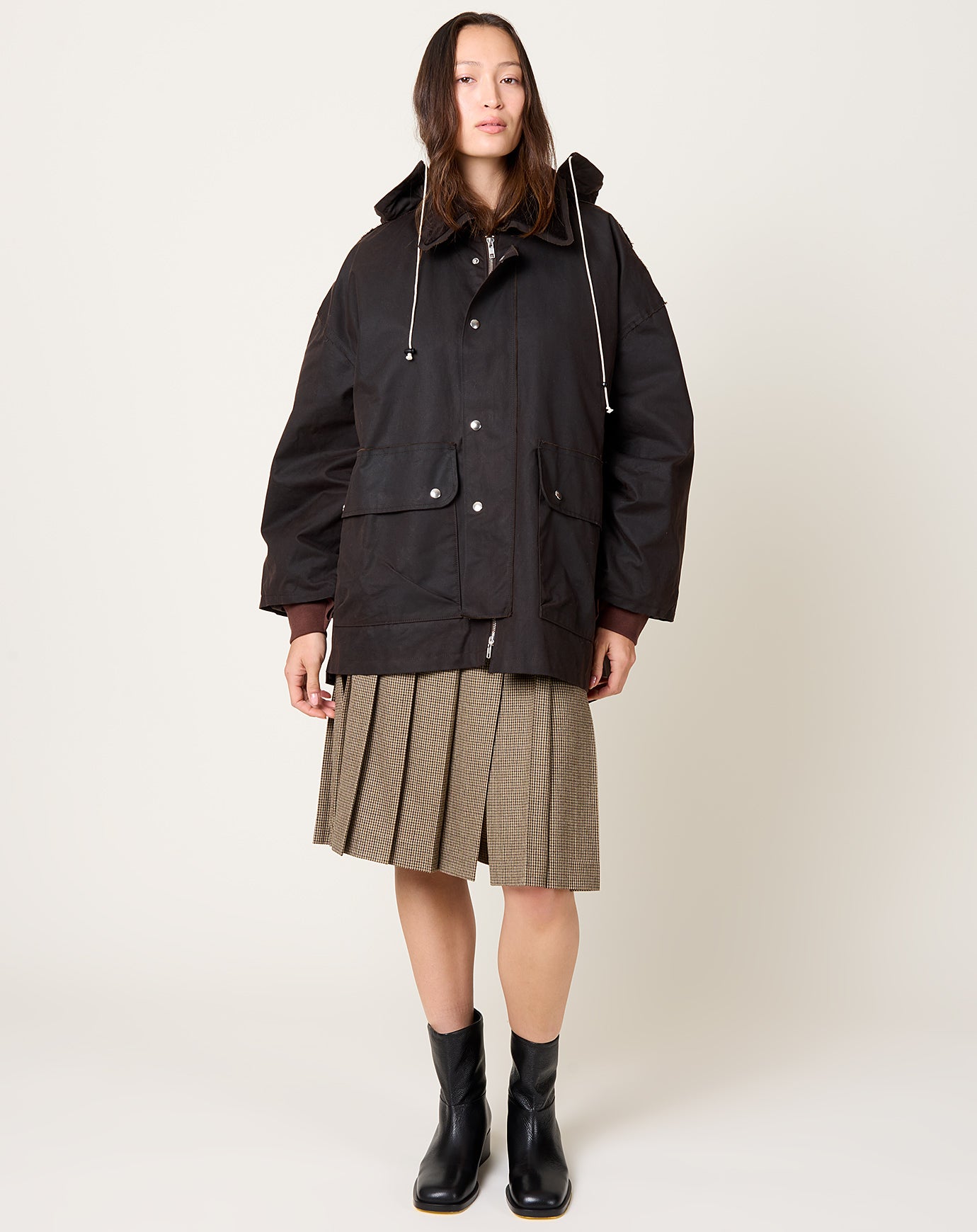 Camiel Fortgens Outdoor Hunting Jacket in Brown