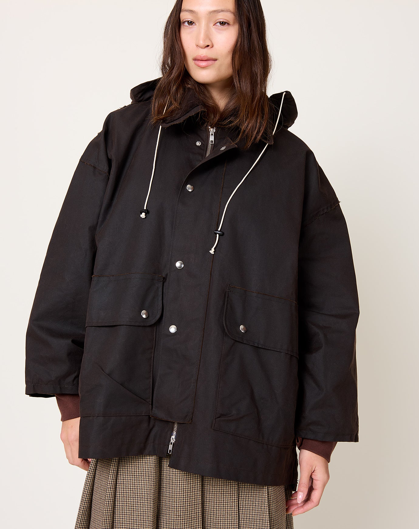 Camiel Fortgens Outdoor Hunting Jacket in Brown