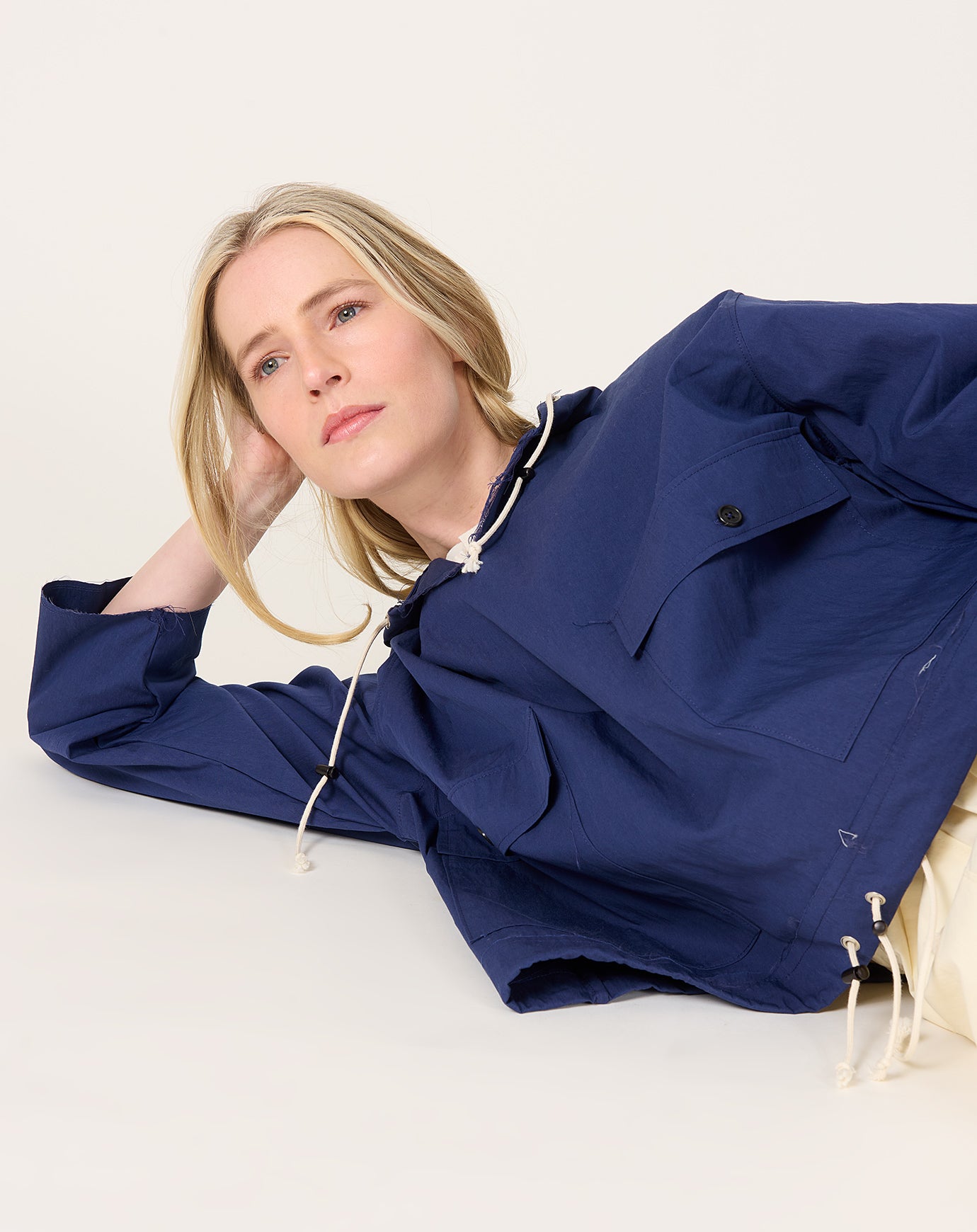 Camiel Fortgens Overhead Jacket in Blue