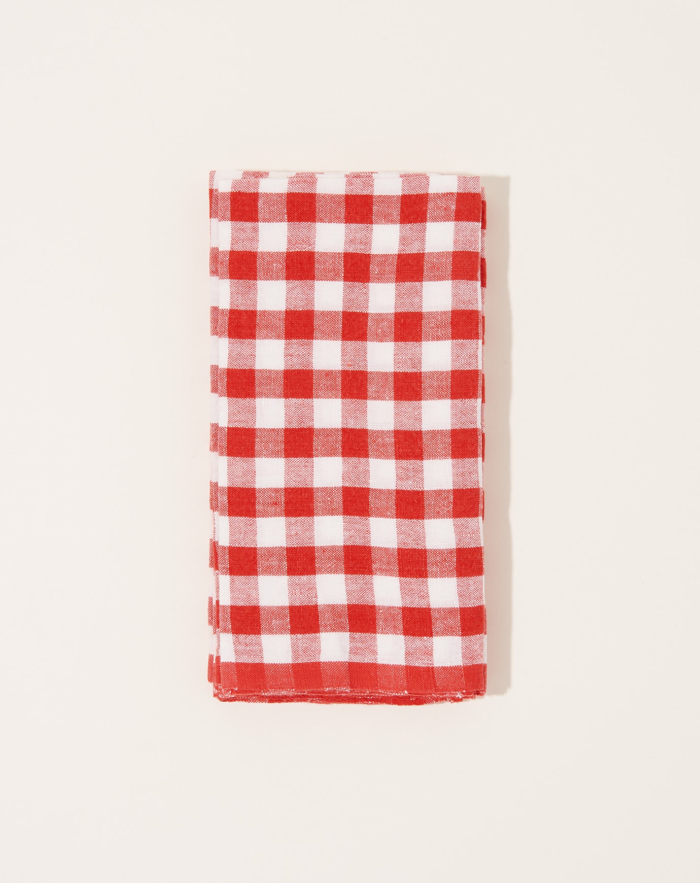 Caravan Picnic Napkin in Tomato, Set of 4