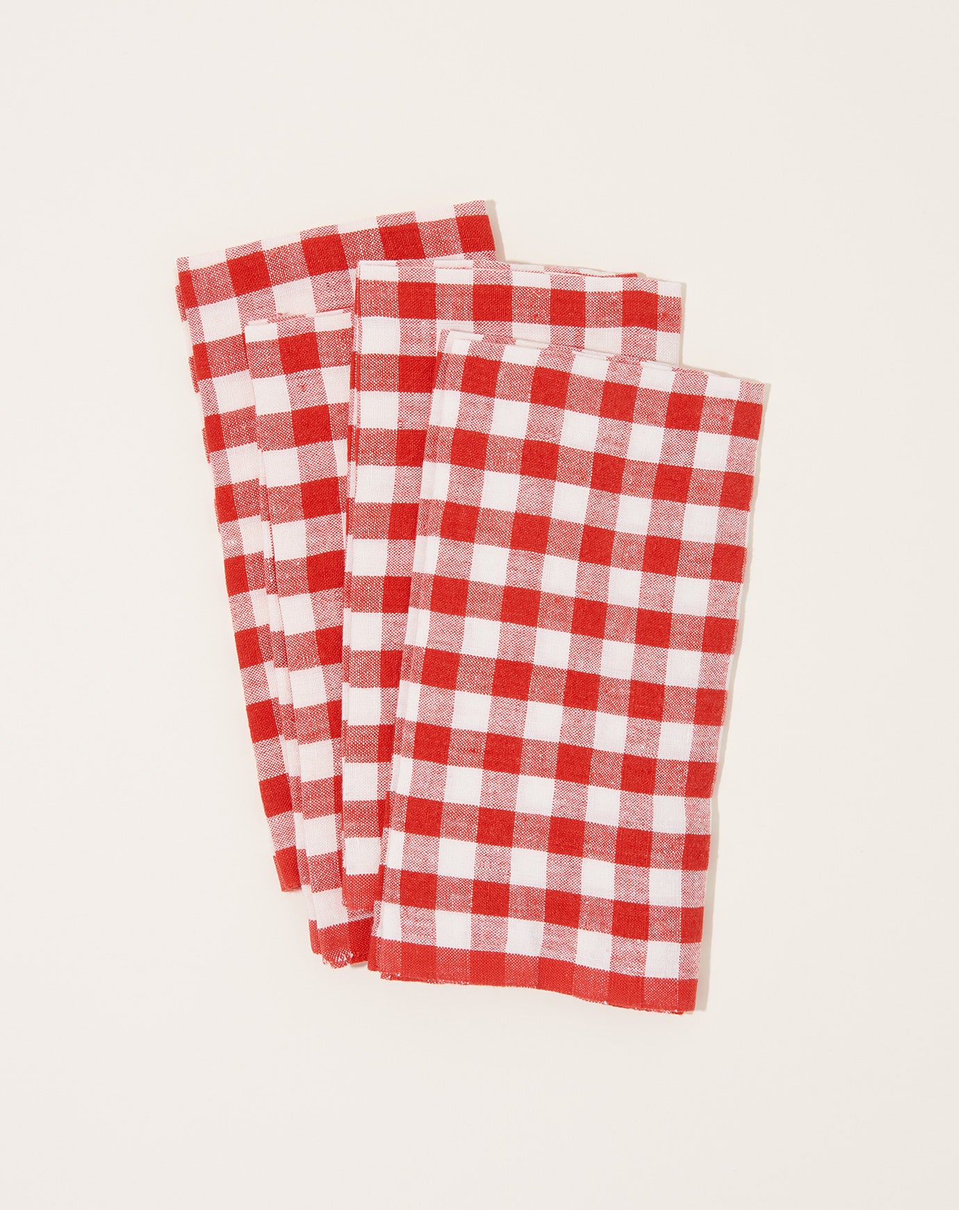 Caravan Picnic Napkin in Tomato, Set of 4