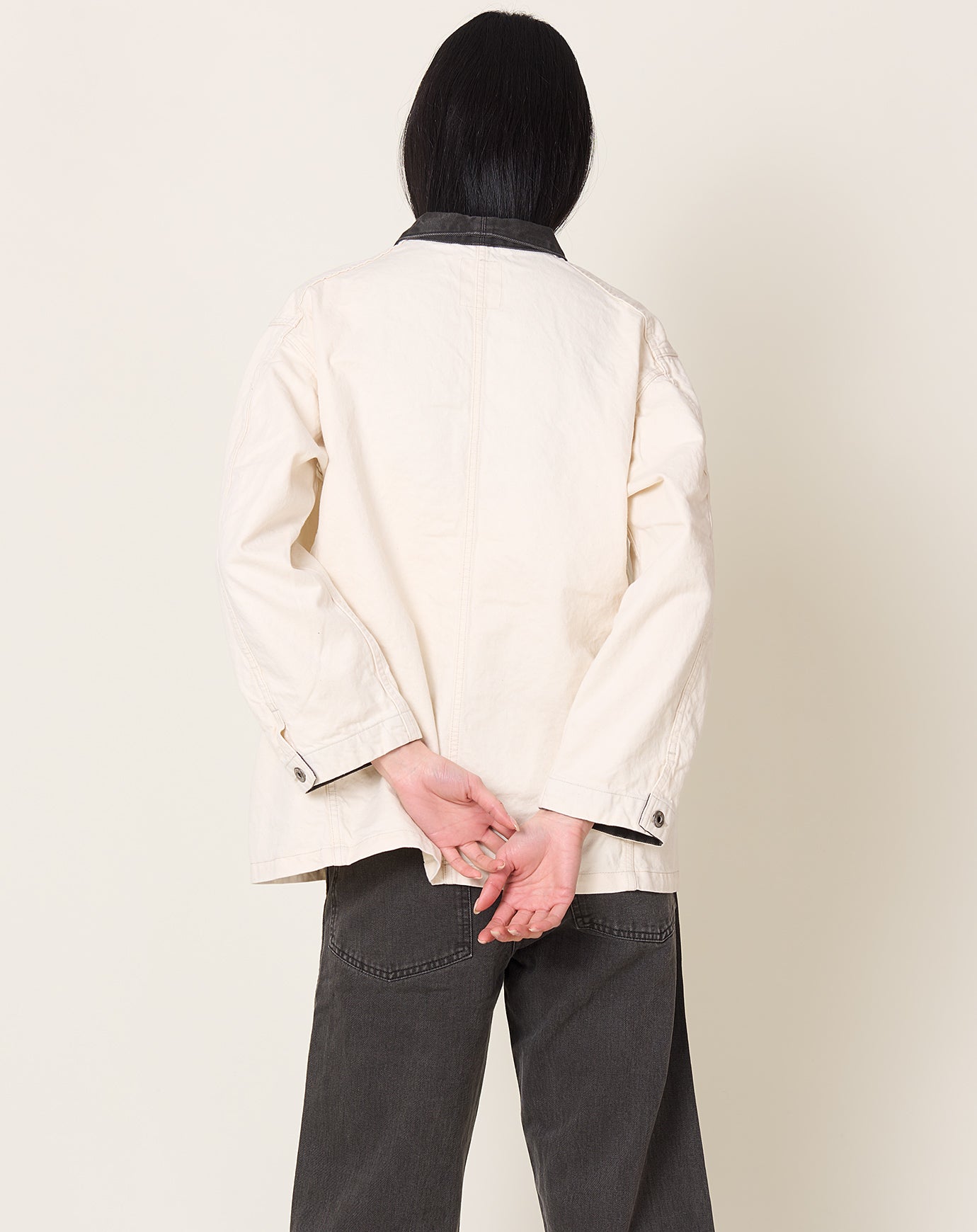 Chimala Ivory Twill Engineer Jacket in Splatter