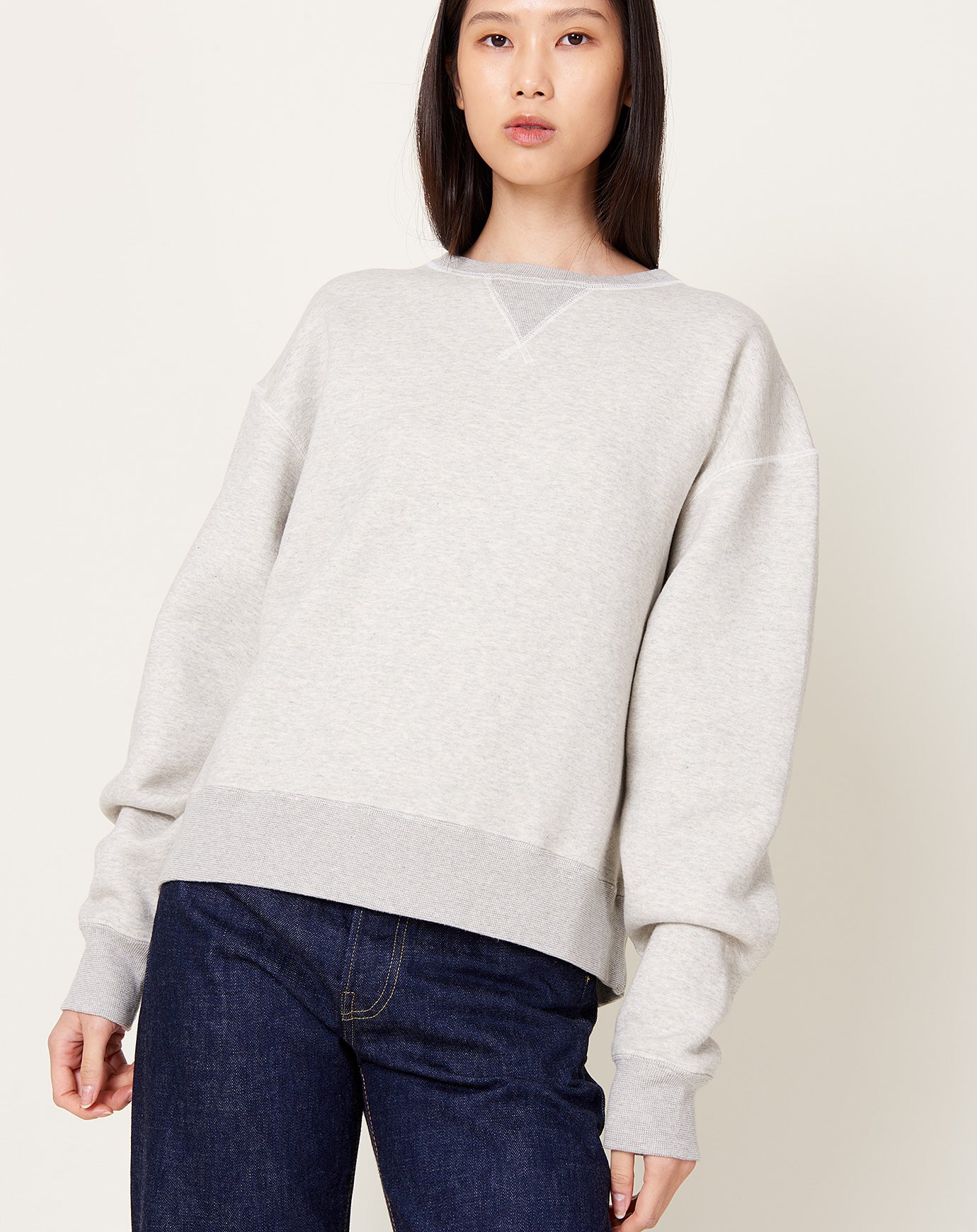 Chimala Vintage Crew Sweat in Grey