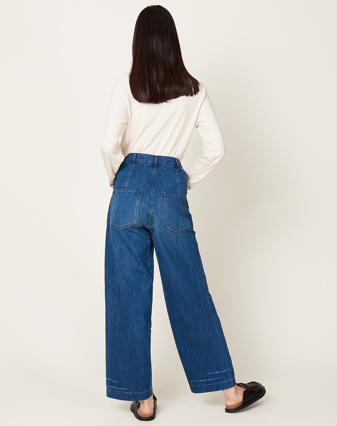 Chimala Denim Deck Trouser in Indigo