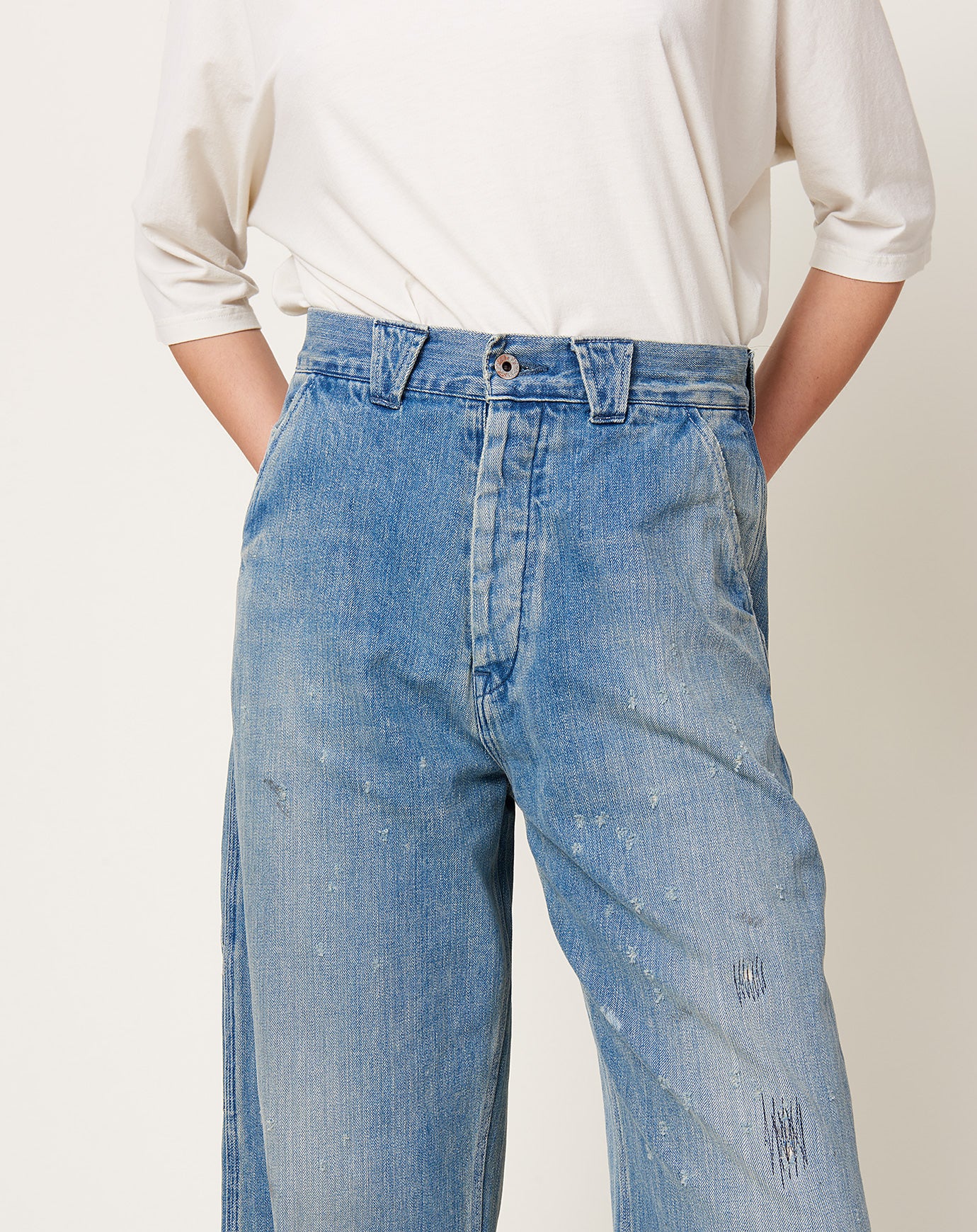 Chimala Denim Painter Pant in Vintage Wash