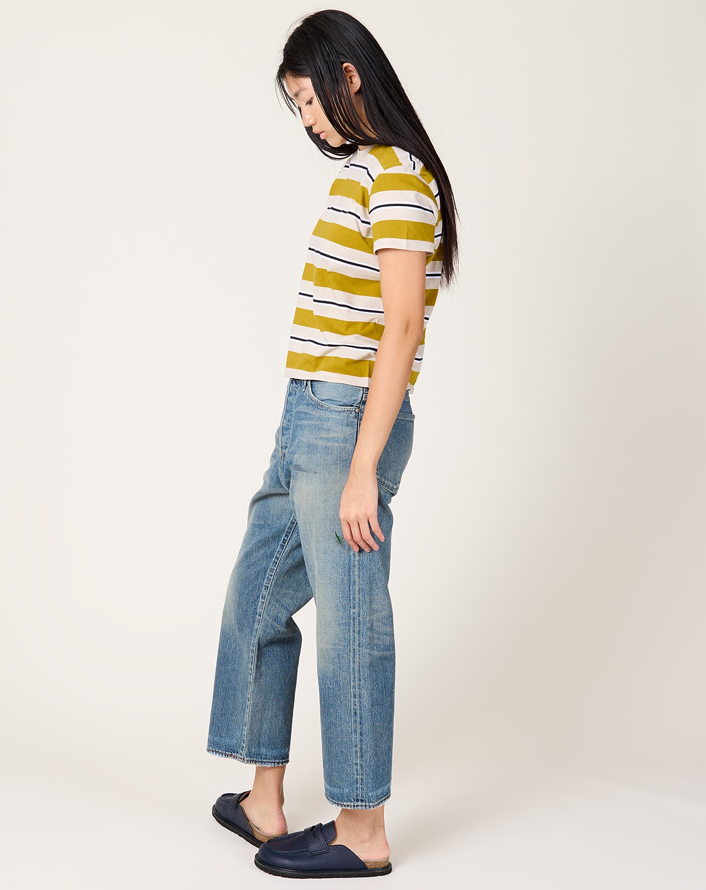 Chimala Selvedge Denim Baggy Cut in Vintage Medium