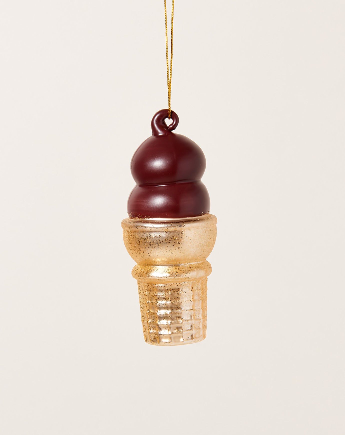 Cody Foster Chocolate Dipped Cone Ornament