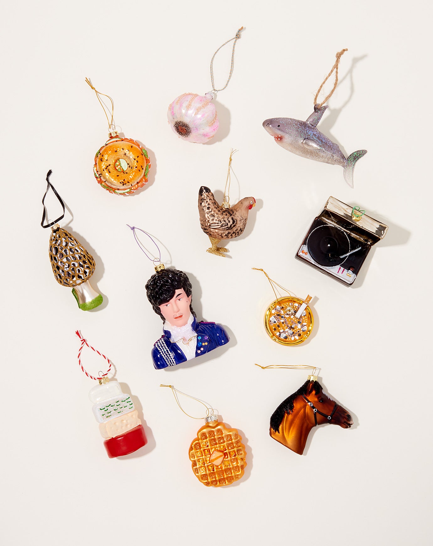 Cody Foster Morel Mushroom Ornament