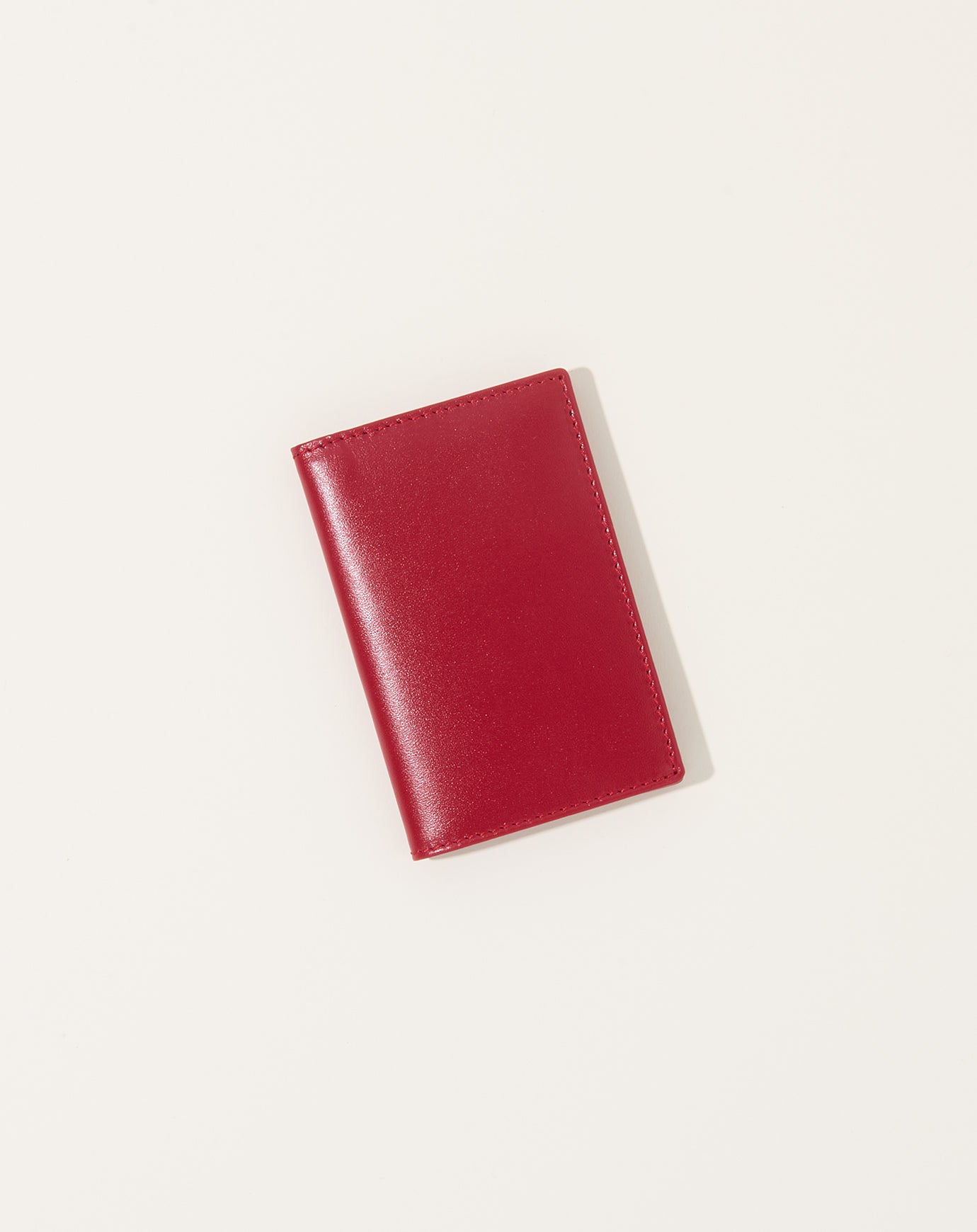 Comme des Garçons  Red Bifold Wallet