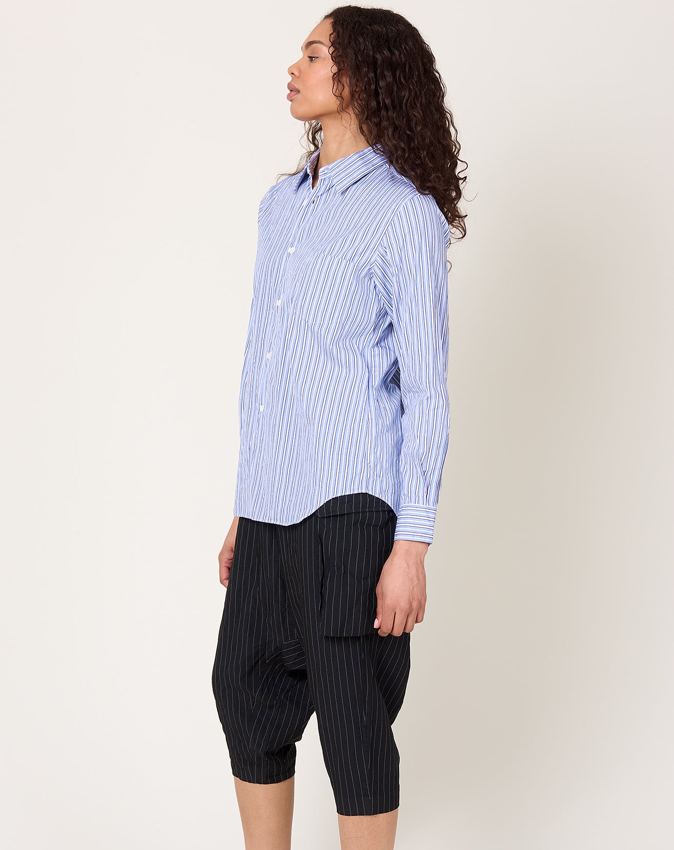 Comme des Garçons Comme des Garçons Striped Cotton Jacket