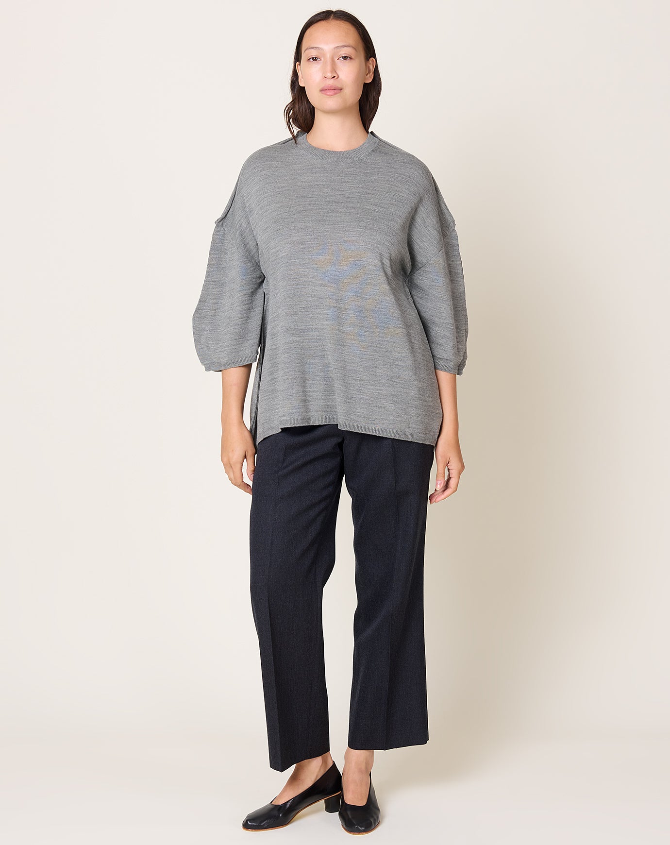 Comme des Garçons Comme des Garçons Askew Seam Pullover in Grey