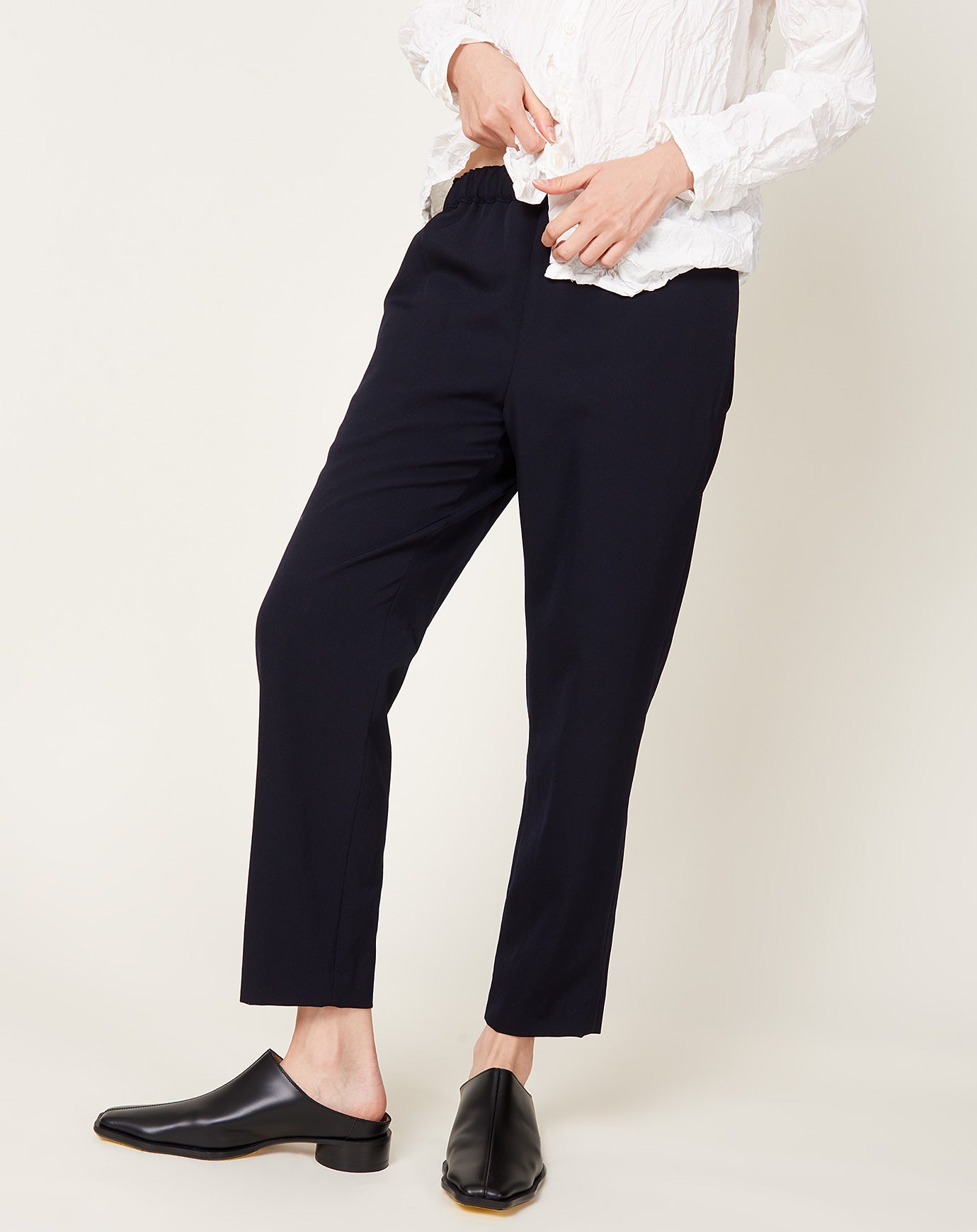 Comme des Garçons Comme des Garçons Tapered Leg Pant in Navy