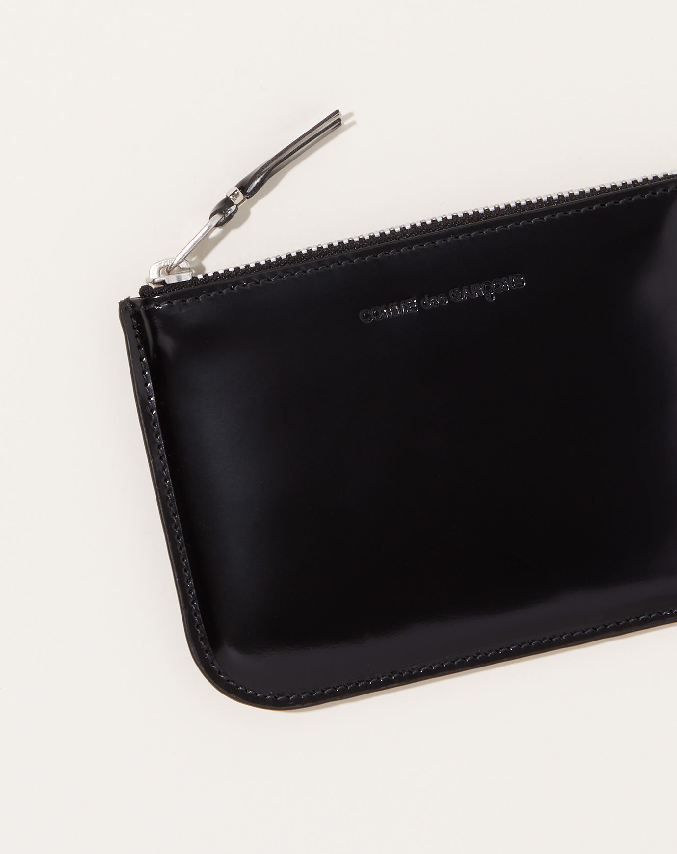 Comme des Garçons  Mirror Inside Pouch in Silver