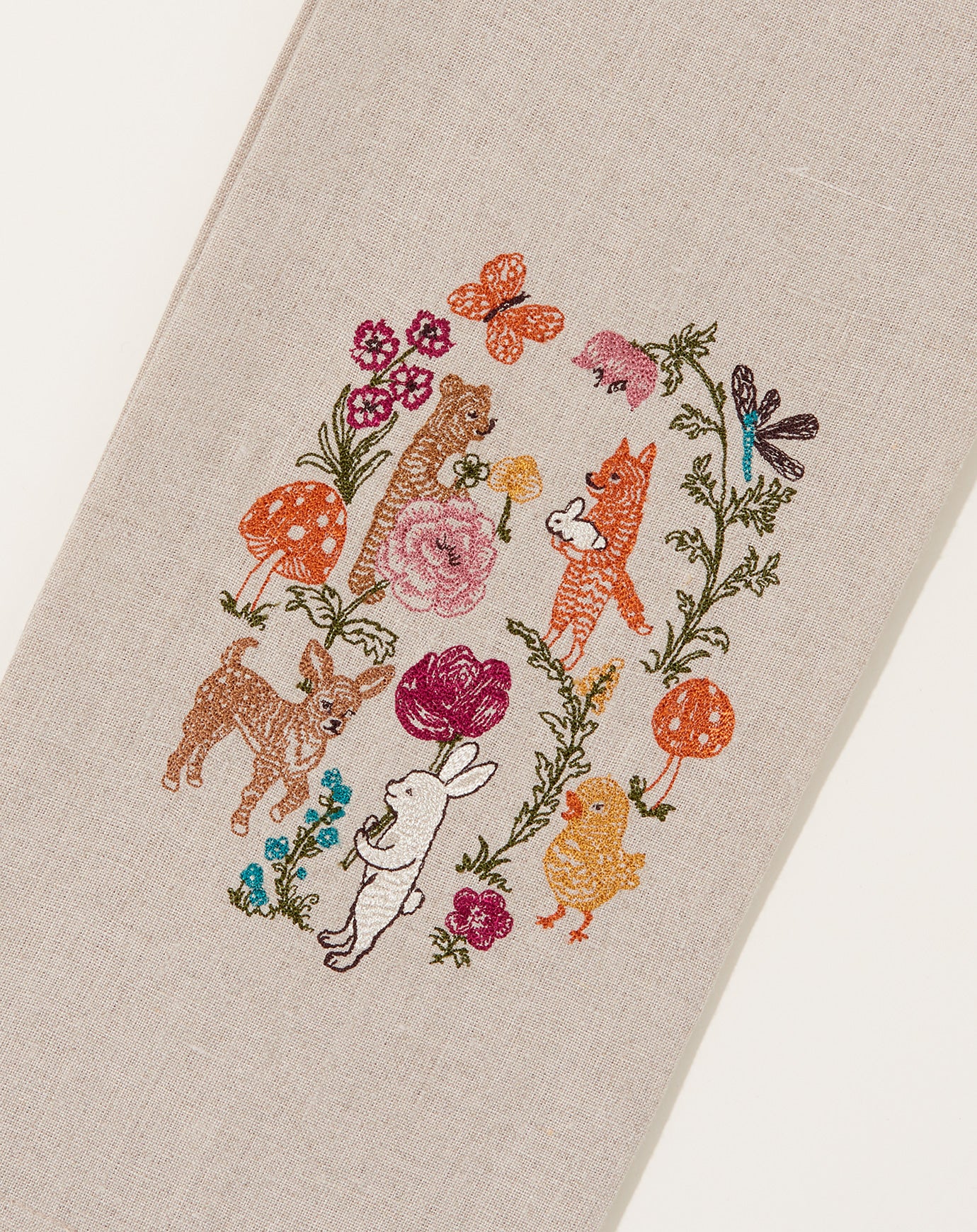 Coral & Tusk Secret Garden Tea Towel