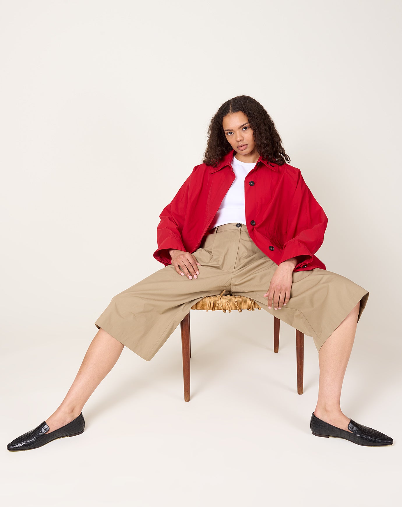 Cordera Batwing Jacket in Red