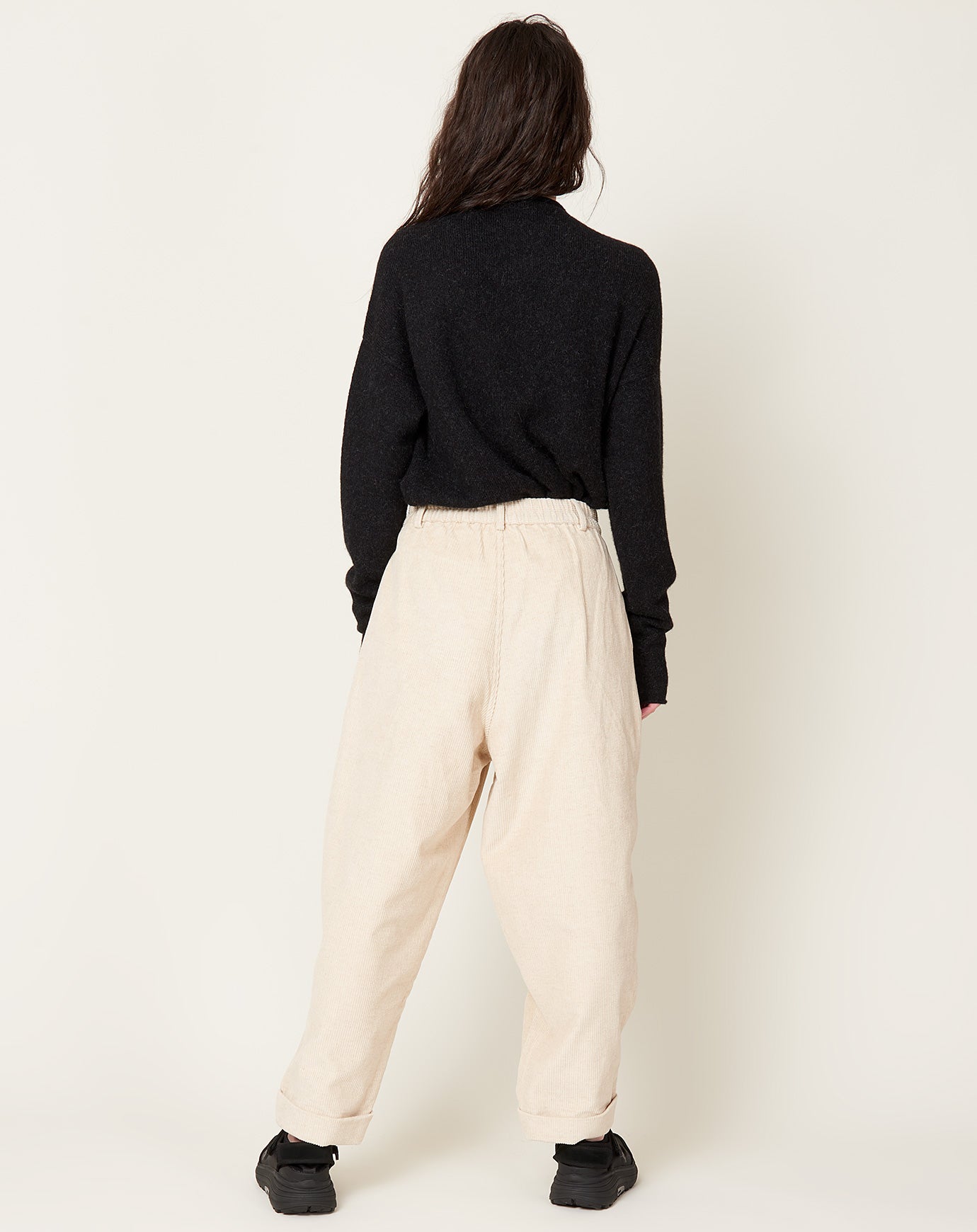 Cordera Corduroy Carrot Pants