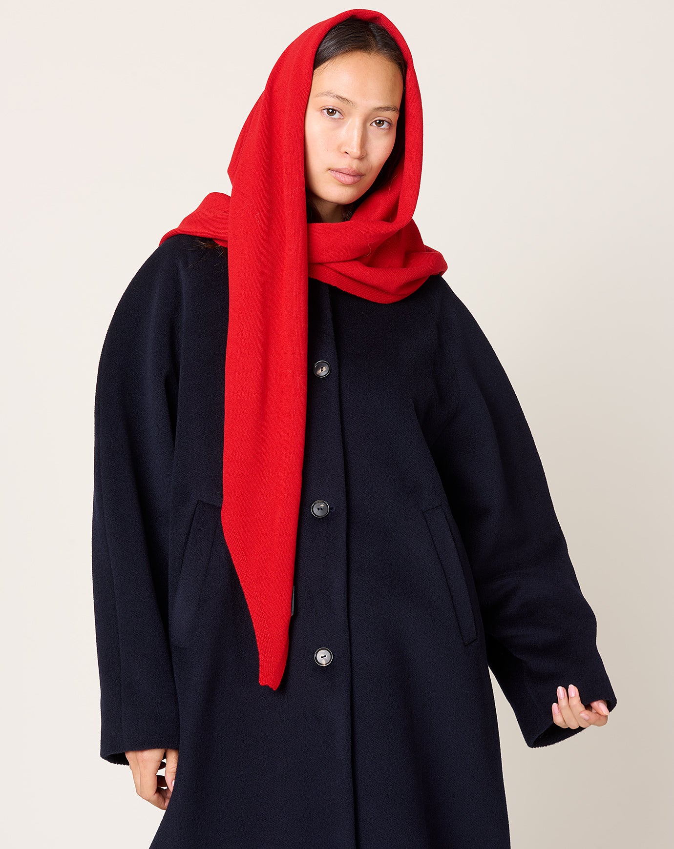 Cordera Merino Wool Bandana in Red