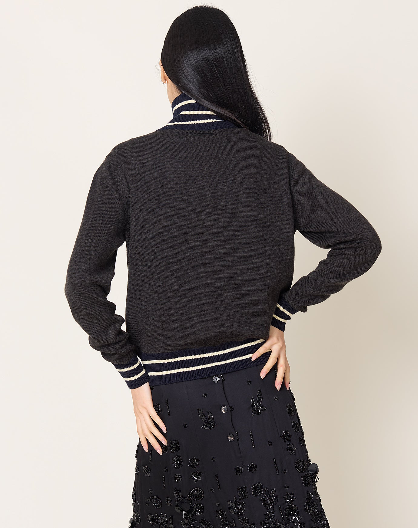 Cordera Merino Wool Sporty Cardigan