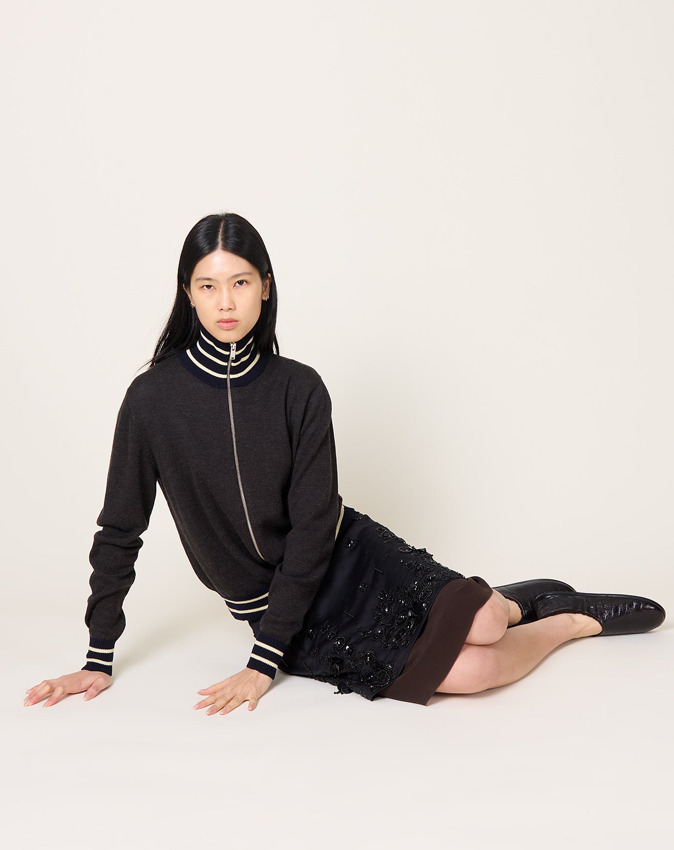 Cordera Merino Wool Sporty Cardigan