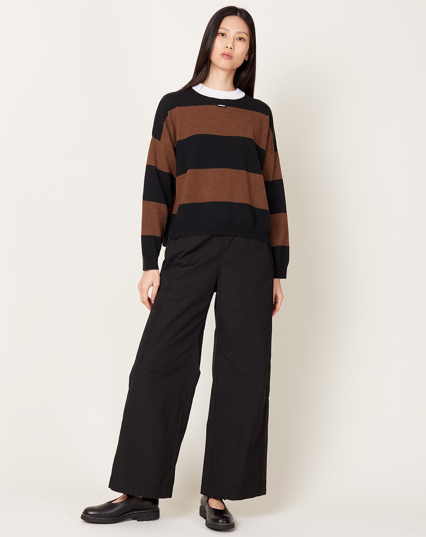 Cordera Merino Wool Striped Sweater