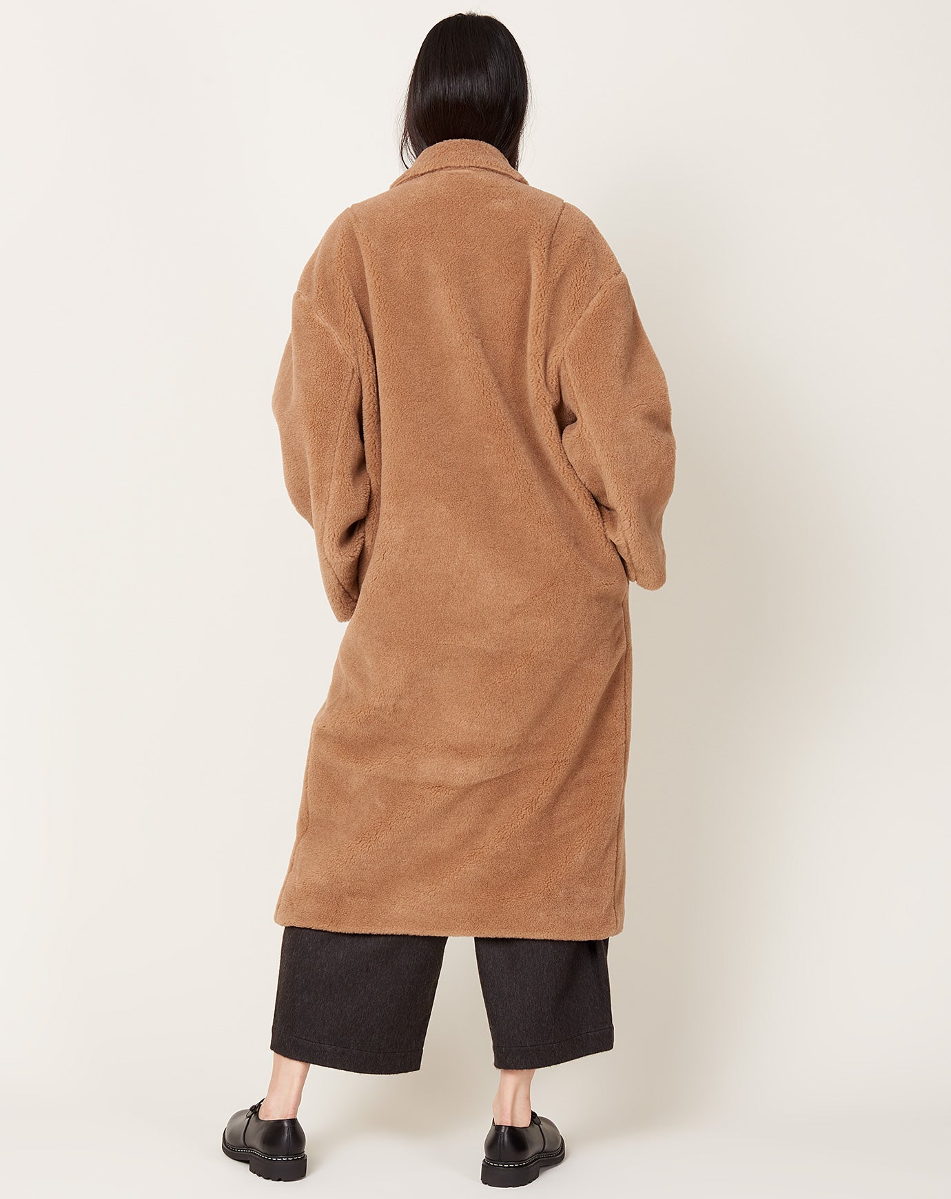 Cordera Shearling Camel Coat