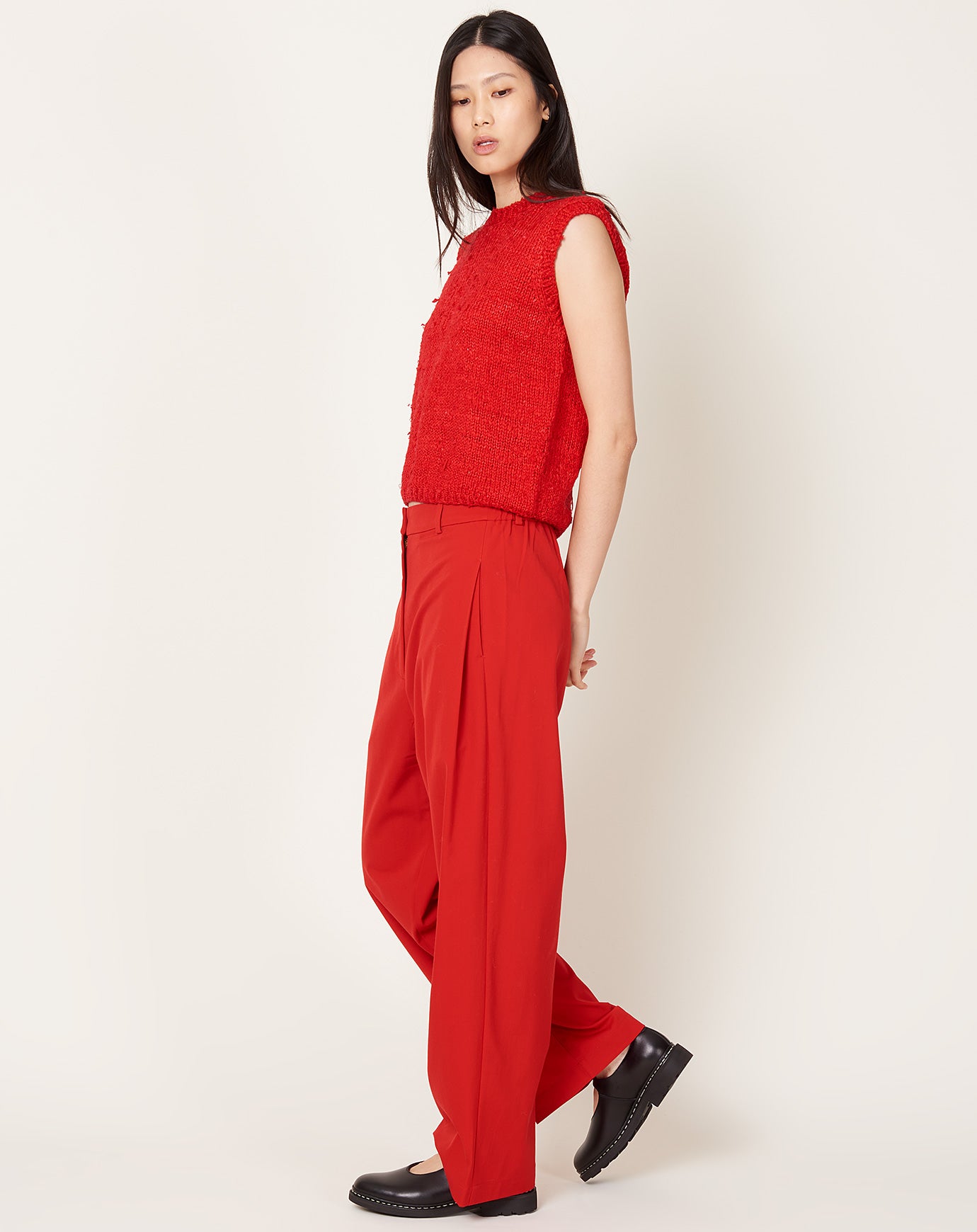 Cordera Tailoring Pocket Pants in Red