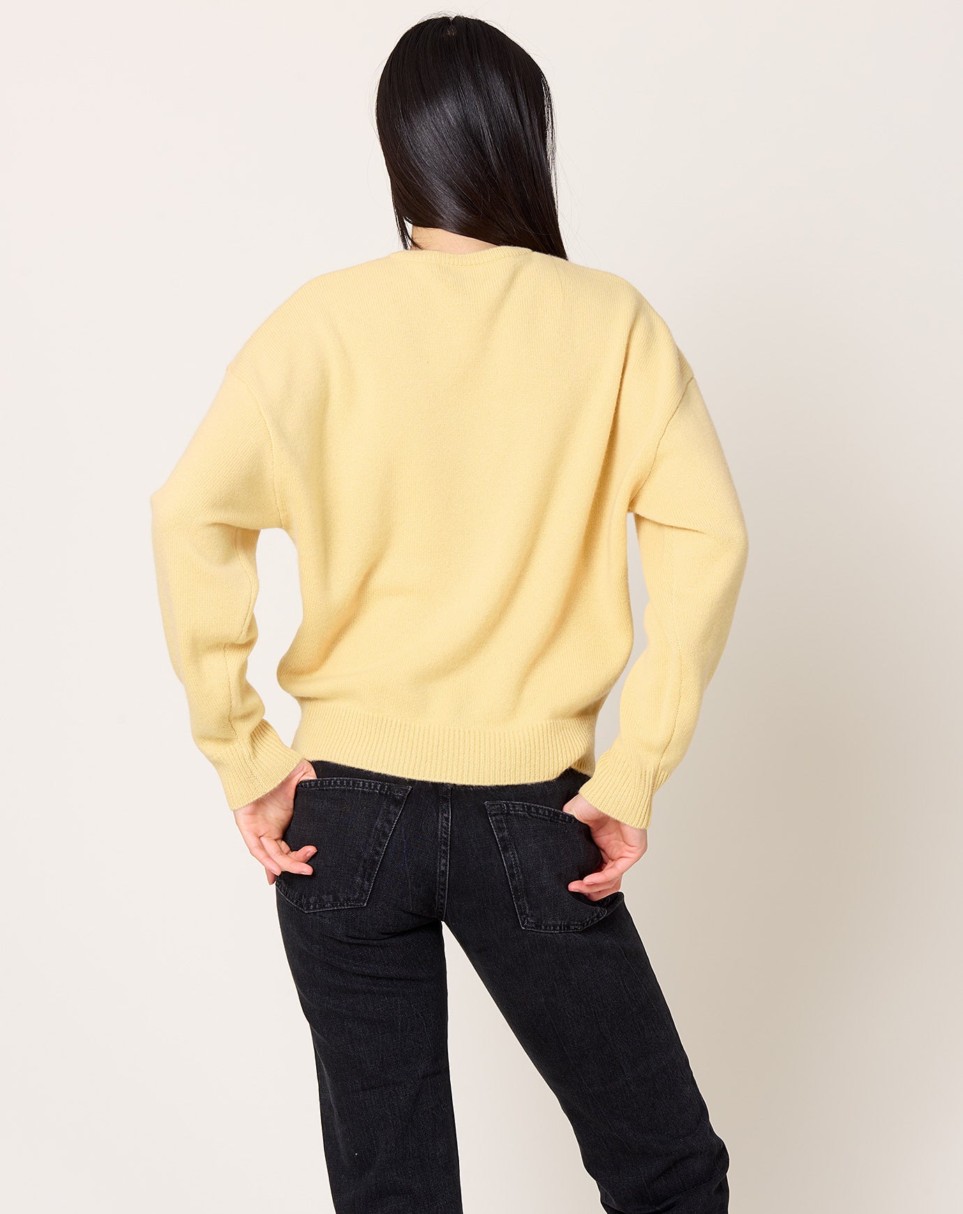 Demylee Artemis Sweater in Soft Yellow