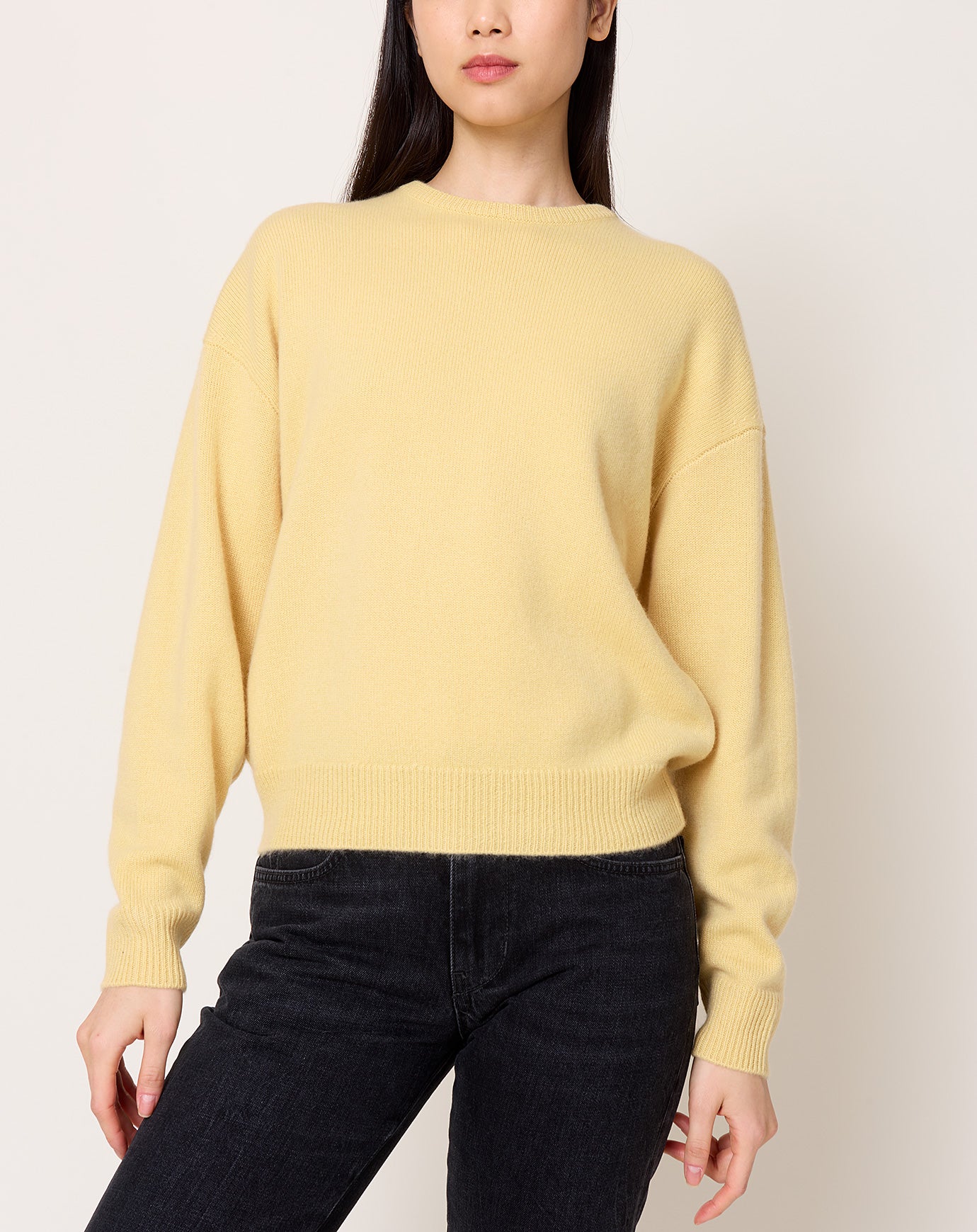 Demylee Artemis Sweater in Soft Yellow