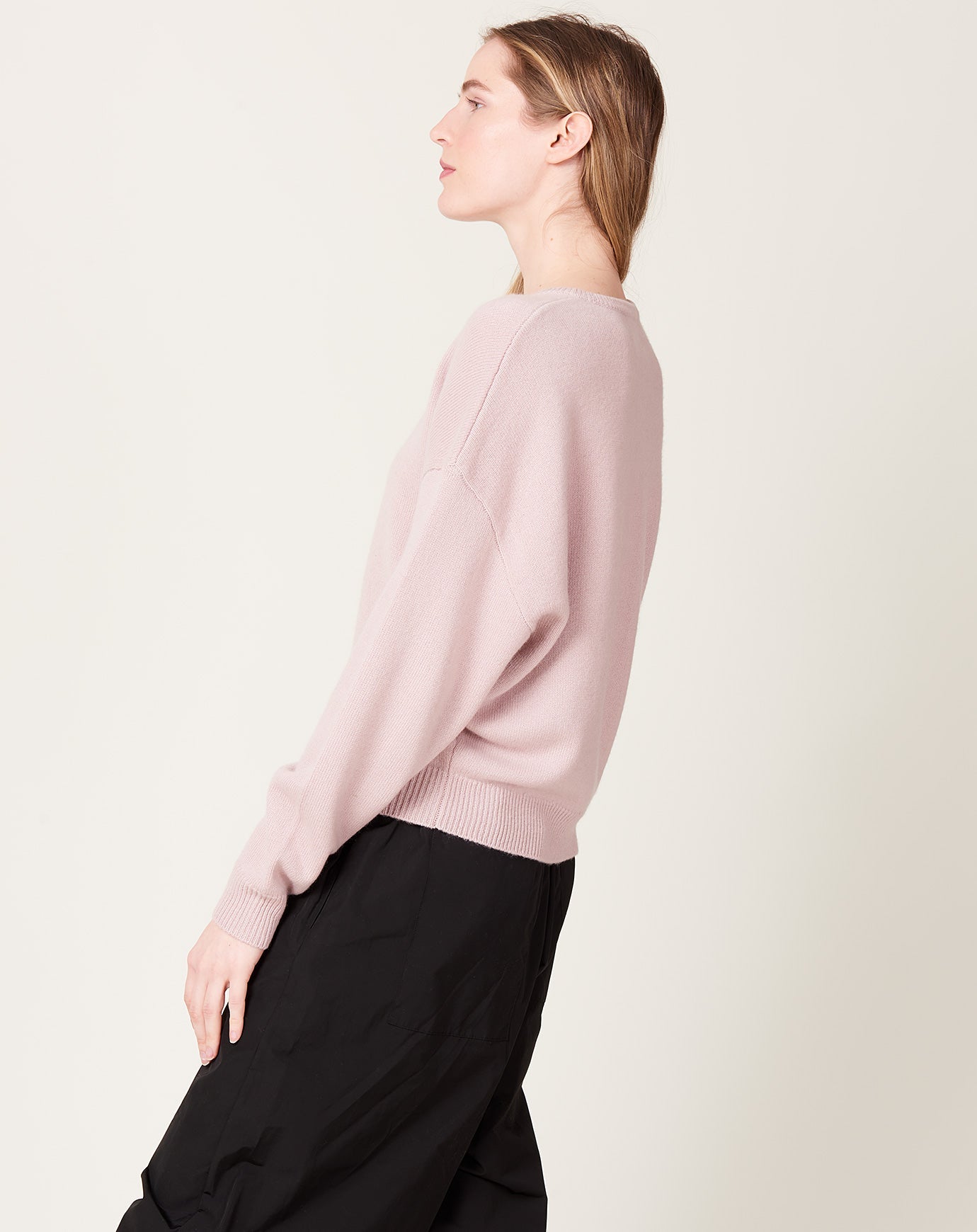 Demylee Artemis Sweater in Soft Pink