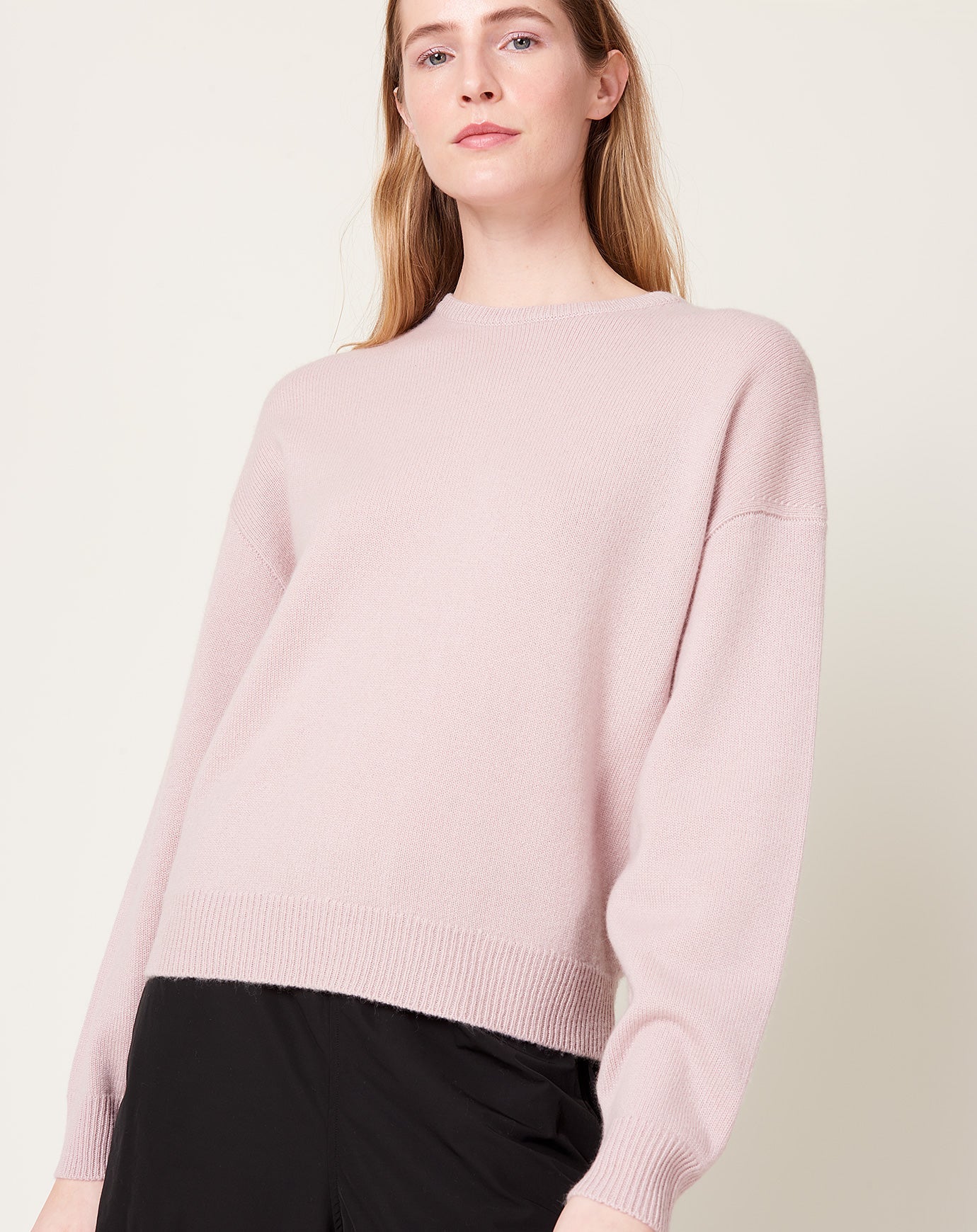 Demylee Artemis Sweater in Soft Pink