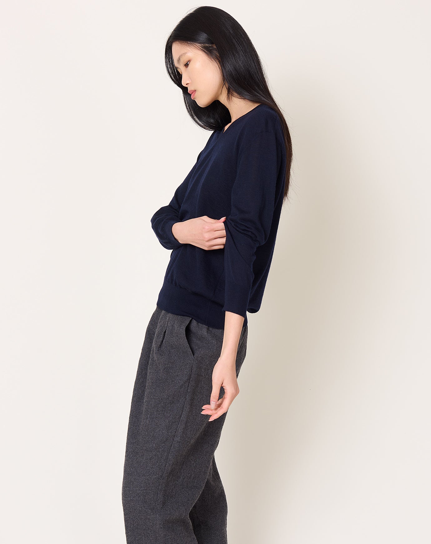 Demylee Blythe Sweater in Navy