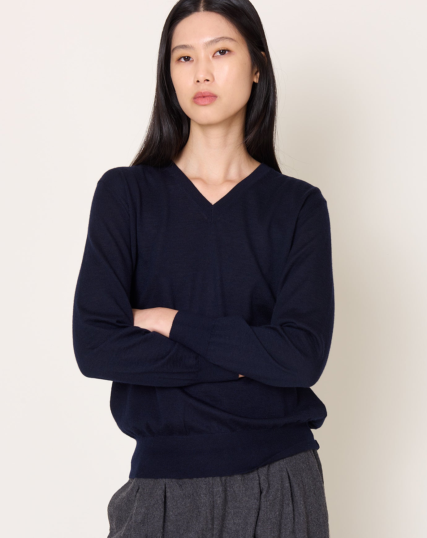 Demylee Blythe Sweater in Navy