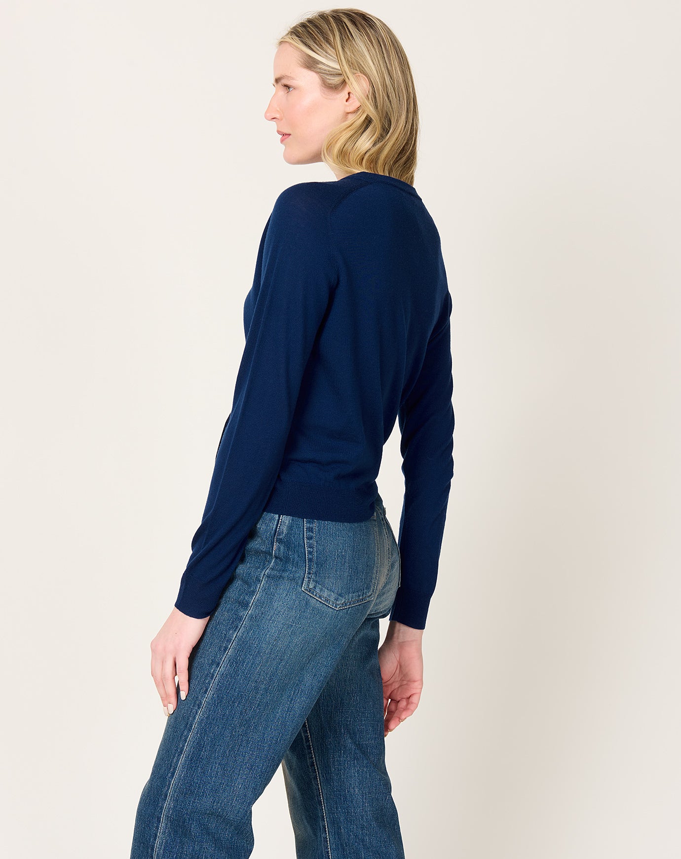 Demylee Caraline Cardigan in Baltic Blue