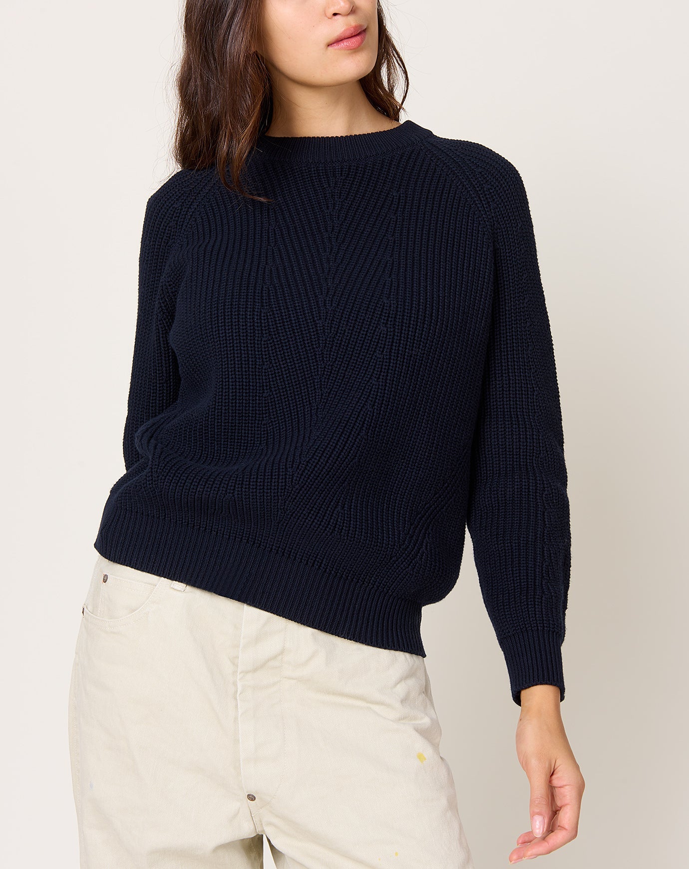 Demylee Chelsea Sweater in Navy