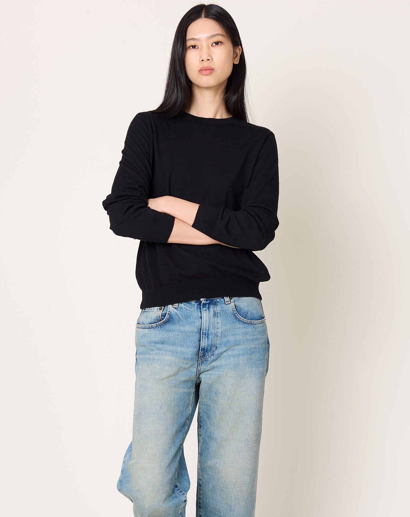 Demylee Chisha Sweater in Black