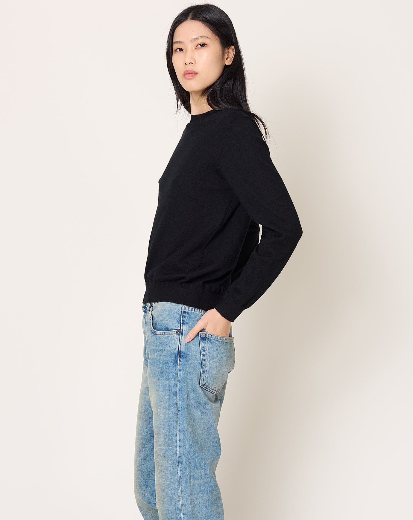 Demylee Chisha Sweater in Black