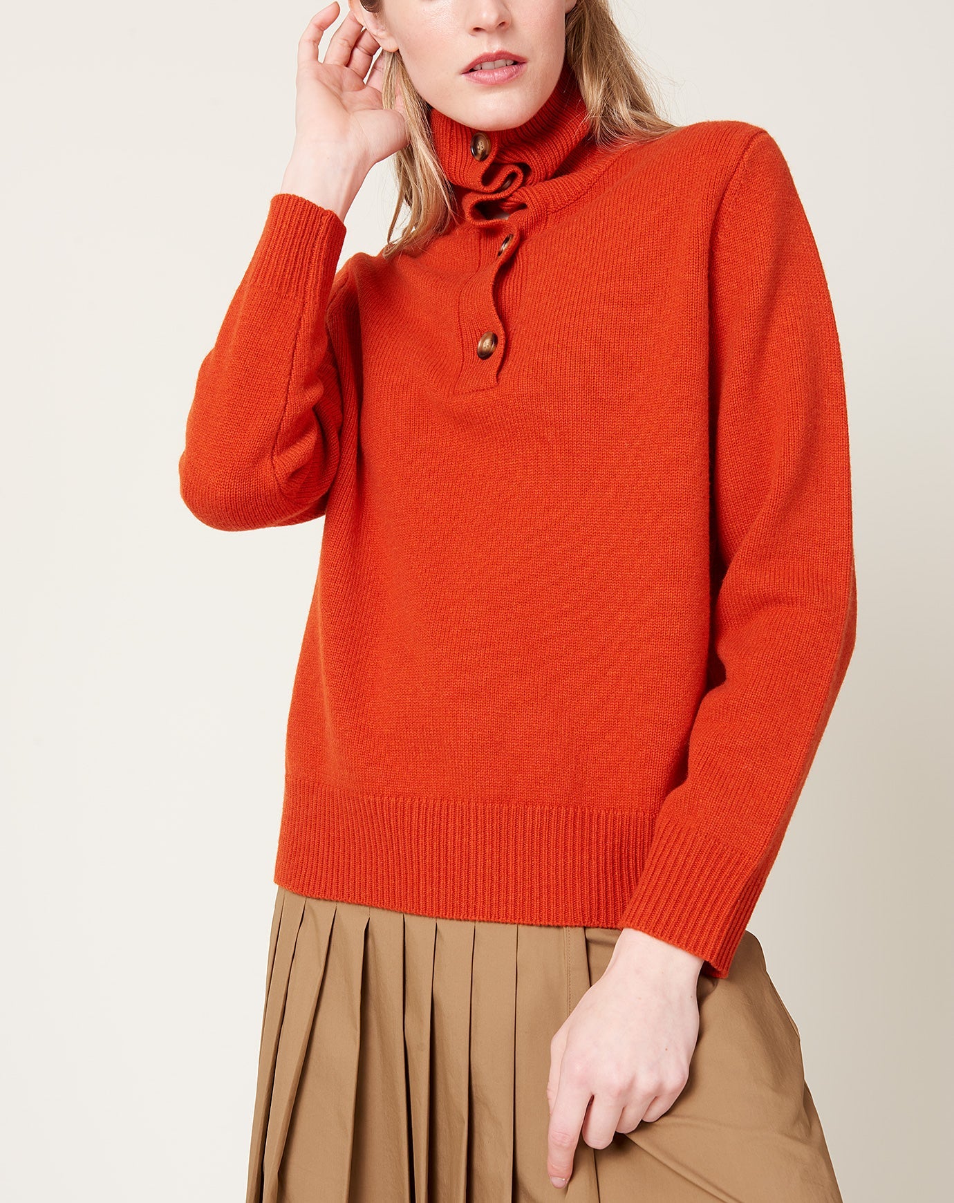 Demylee Freyja Sweater in Pepper