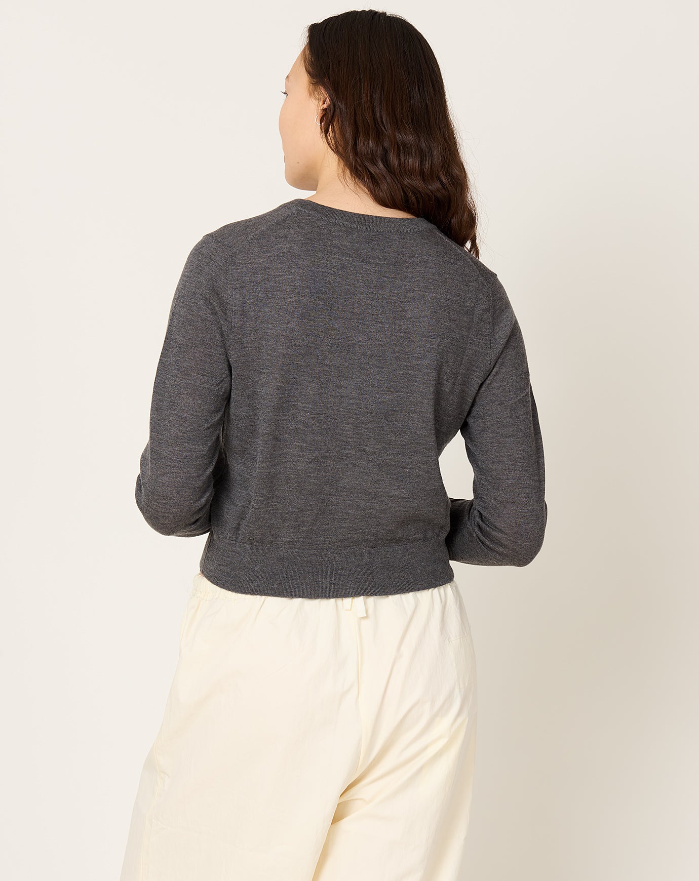 Demylee Inez Cardigan in Charcoal Heather
