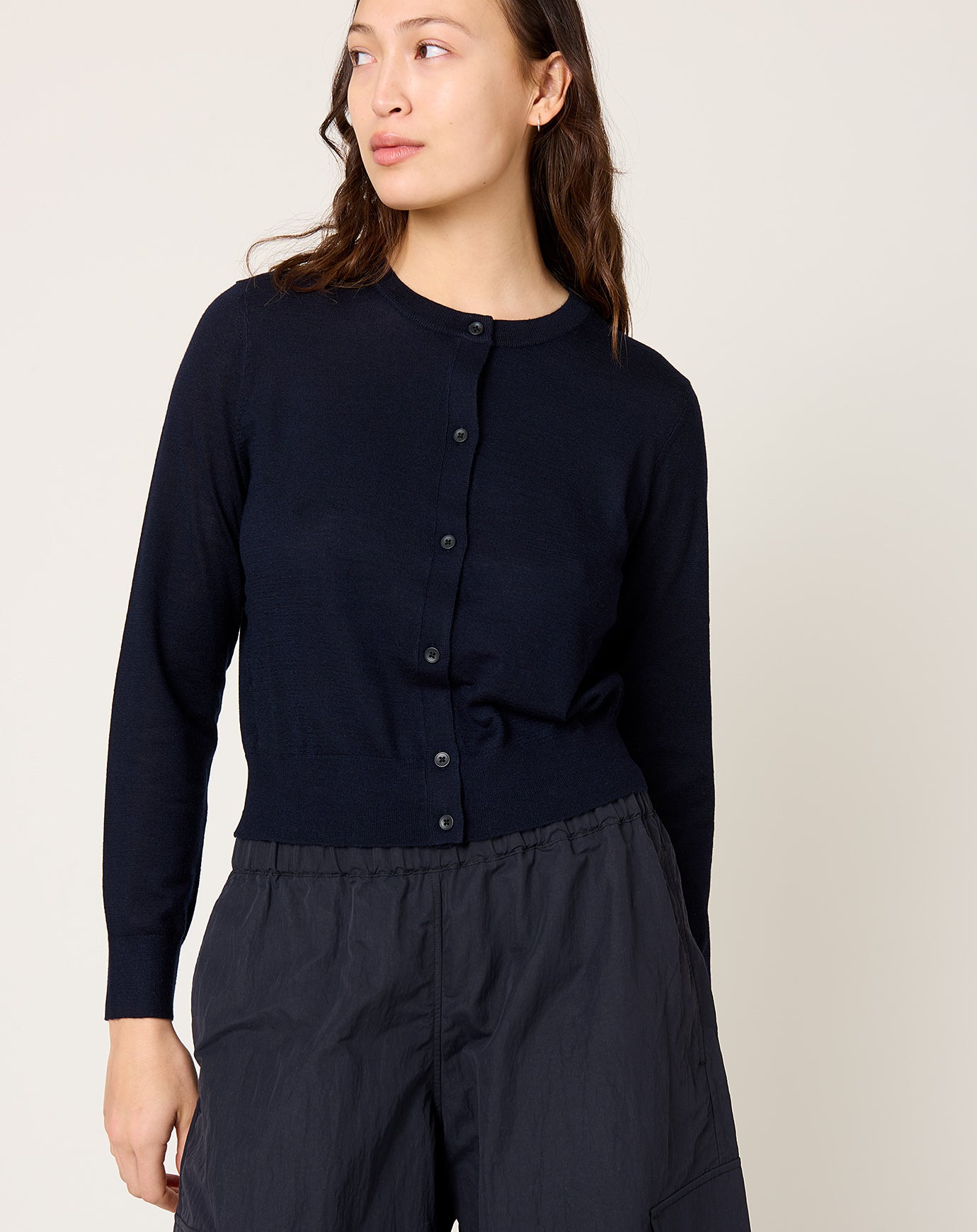 Demylee Inez Cardigan in Navy