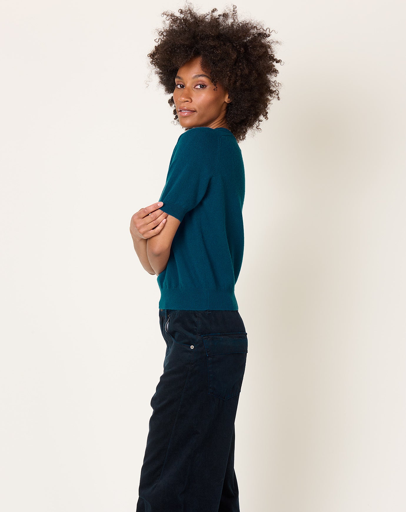 Demylee Irelia Top in Peacock
