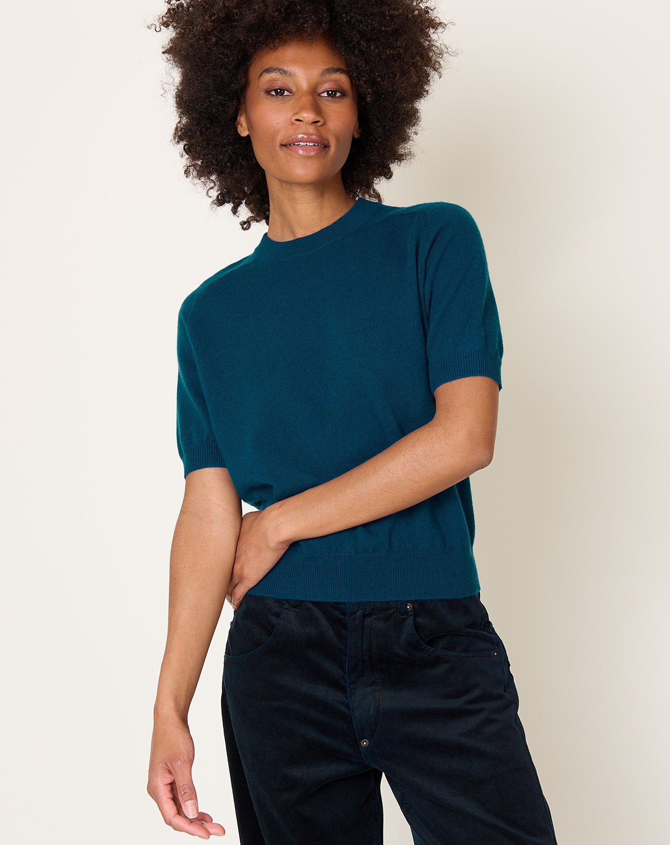 Demylee Irelia Top in Peacock