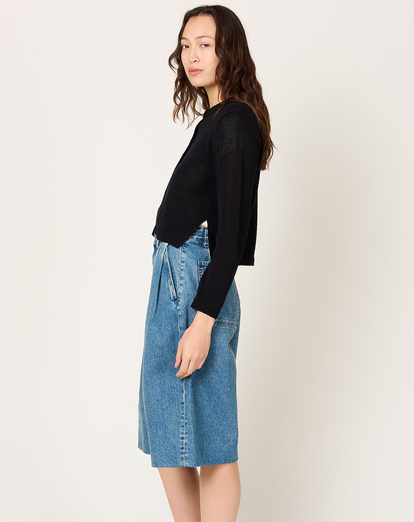 Demylee Josie Cardigan in Black