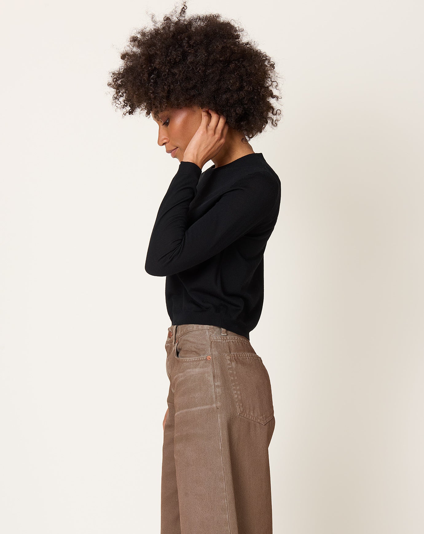 Demylee Laina Sweater in Black