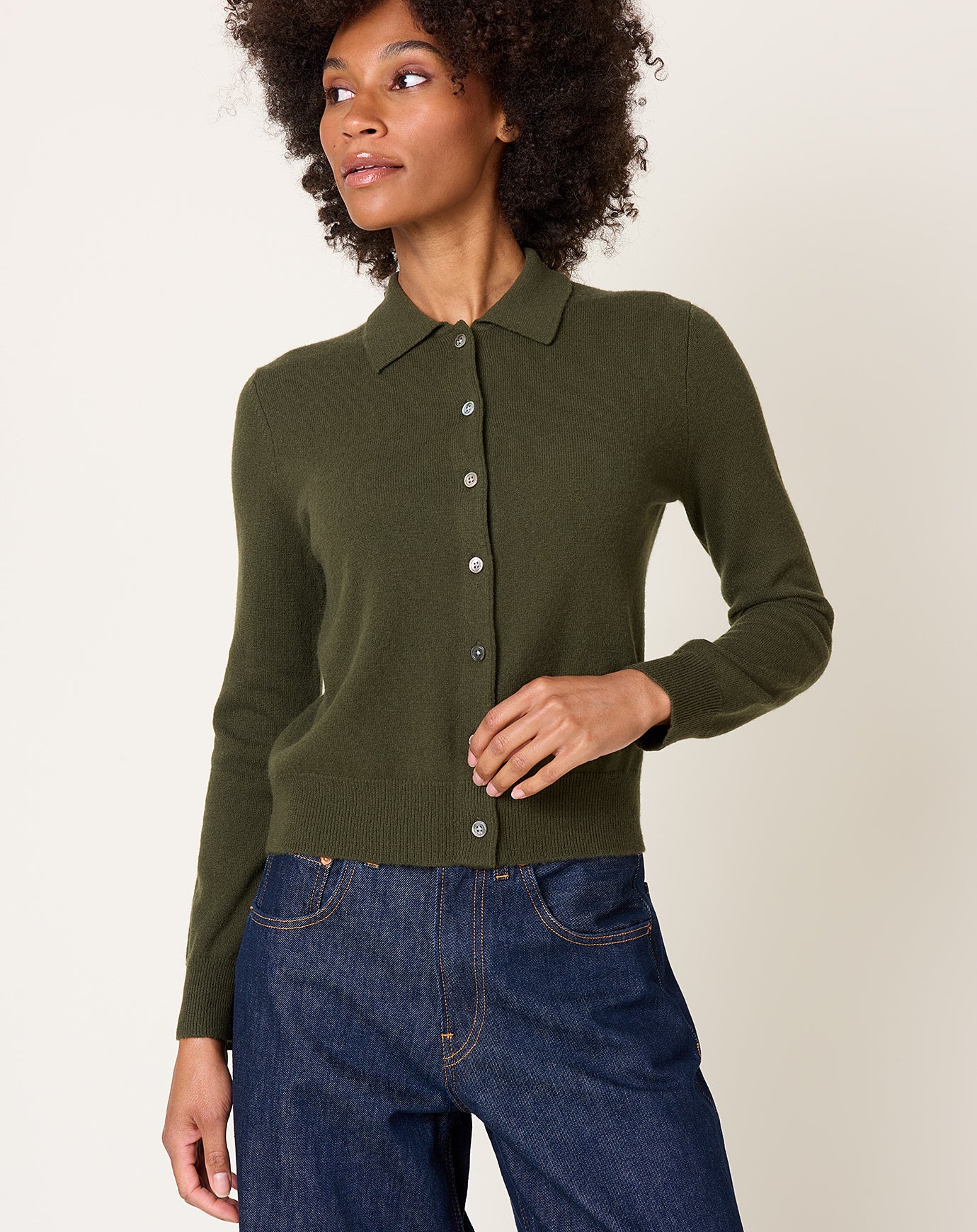 Demylee Romilly Cardigan in Loden