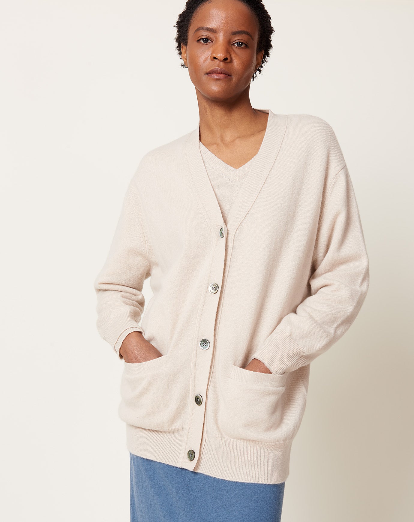 Demylee Samiya Cardigan in Linen