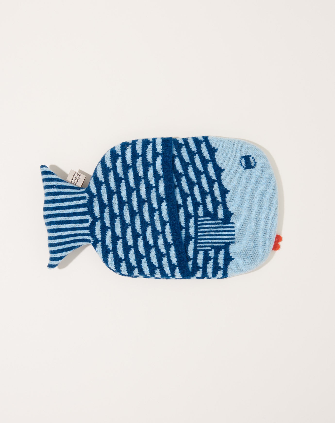 Donna Wilson Finn Hot Water Bottle in Blue